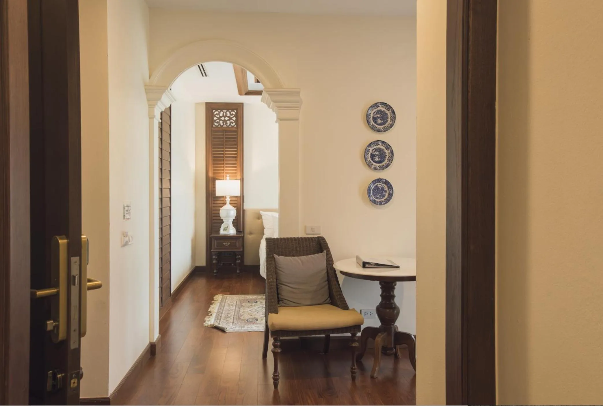 Seating area in Content Villa Chiangmai