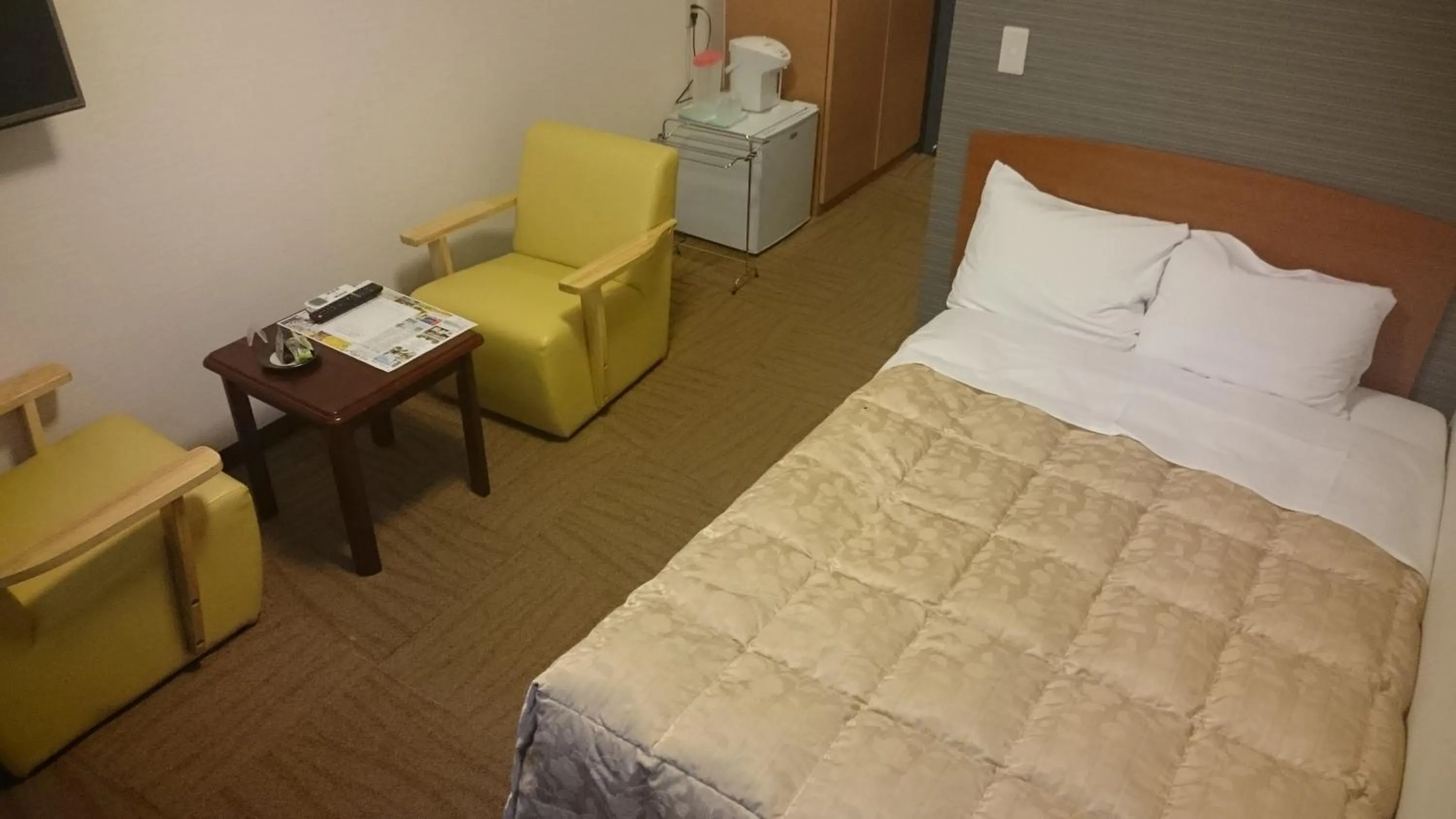 Bed in Ikaho Grand Hotel