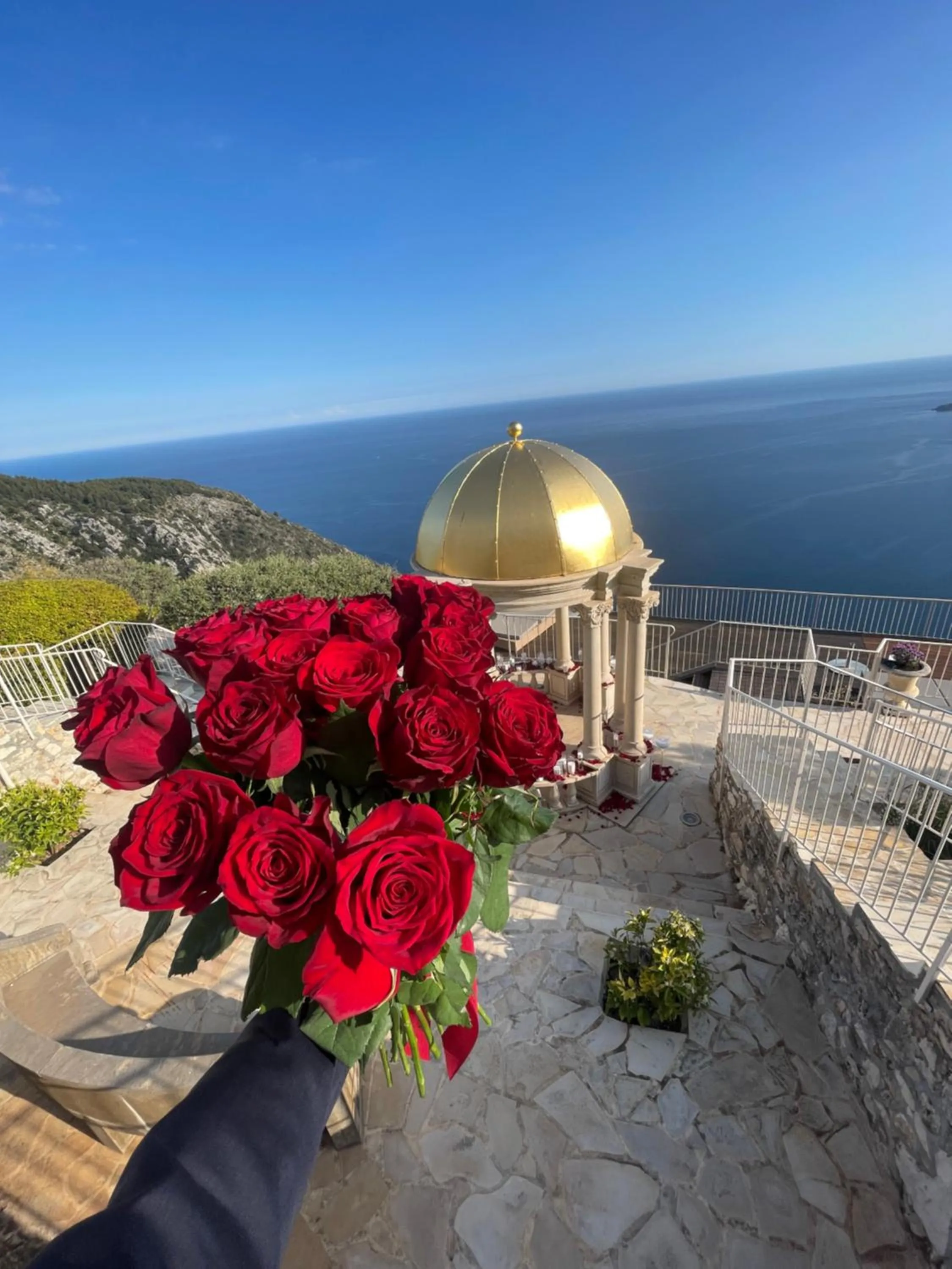 View (from property/room) in La Chèvre d'Or
