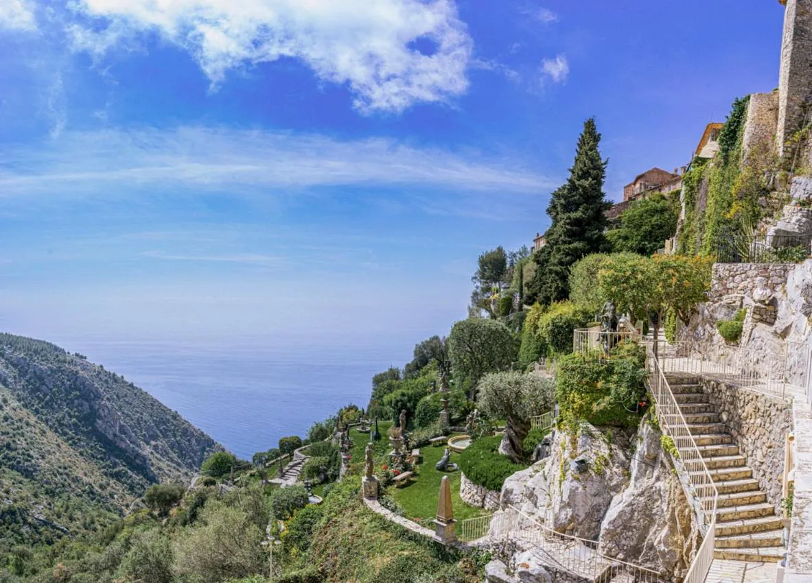 Garden in La Chèvre d'Or