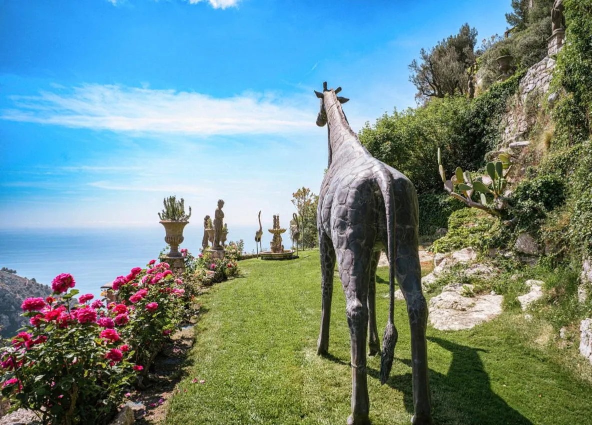 Garden in La Chèvre d'Or
