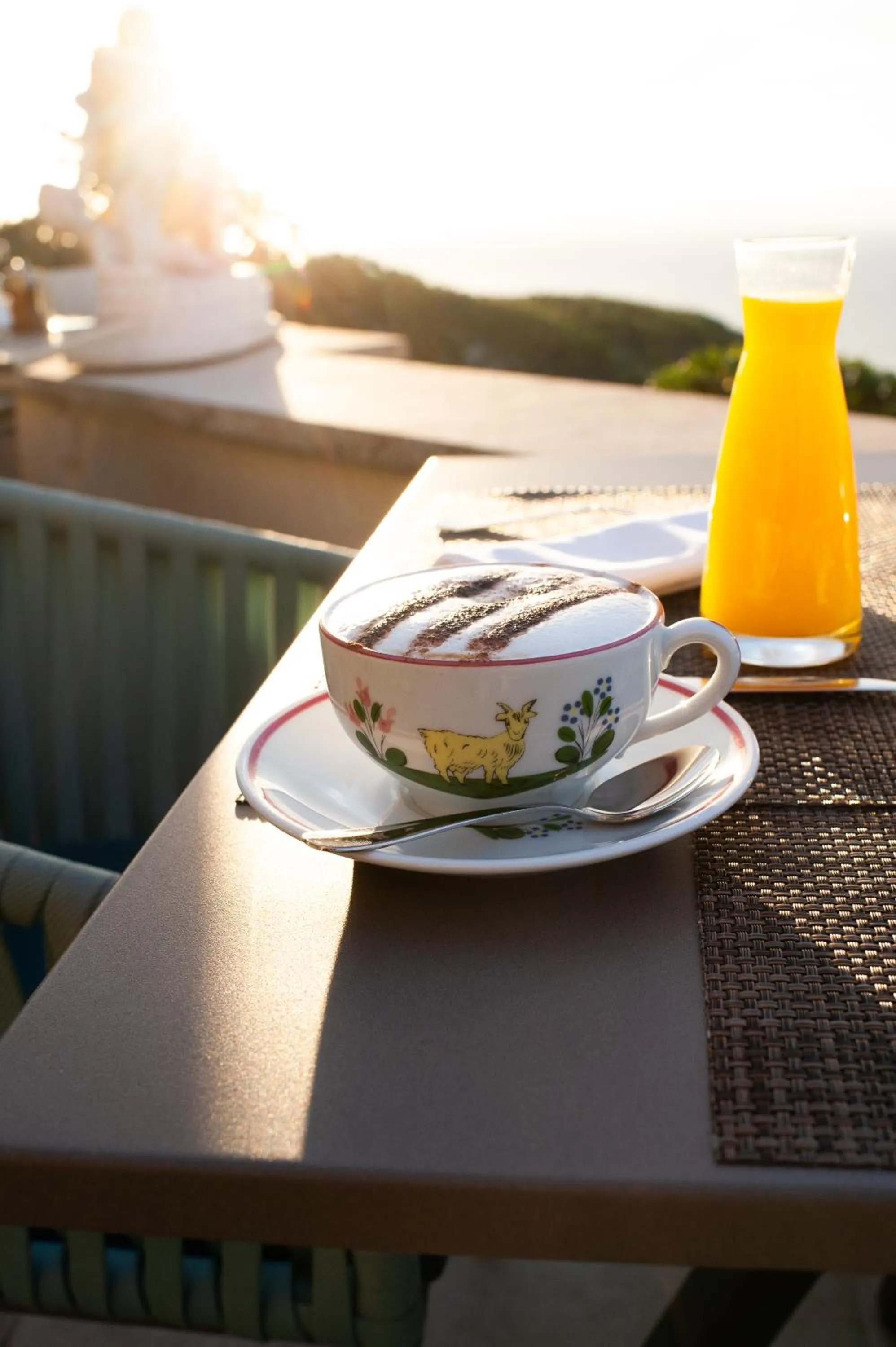 Breakfast in La Chèvre d'Or