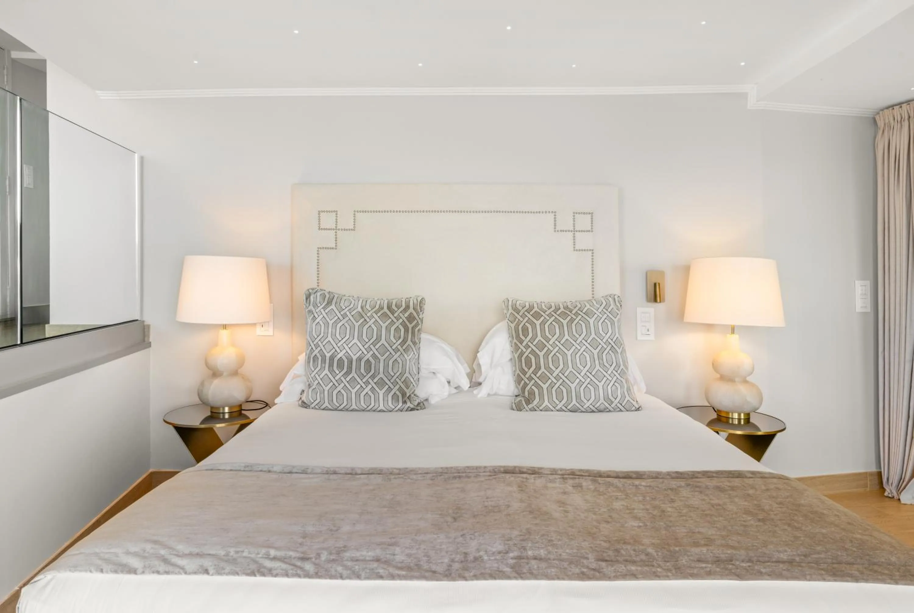 Bed in La Chèvre d'Or