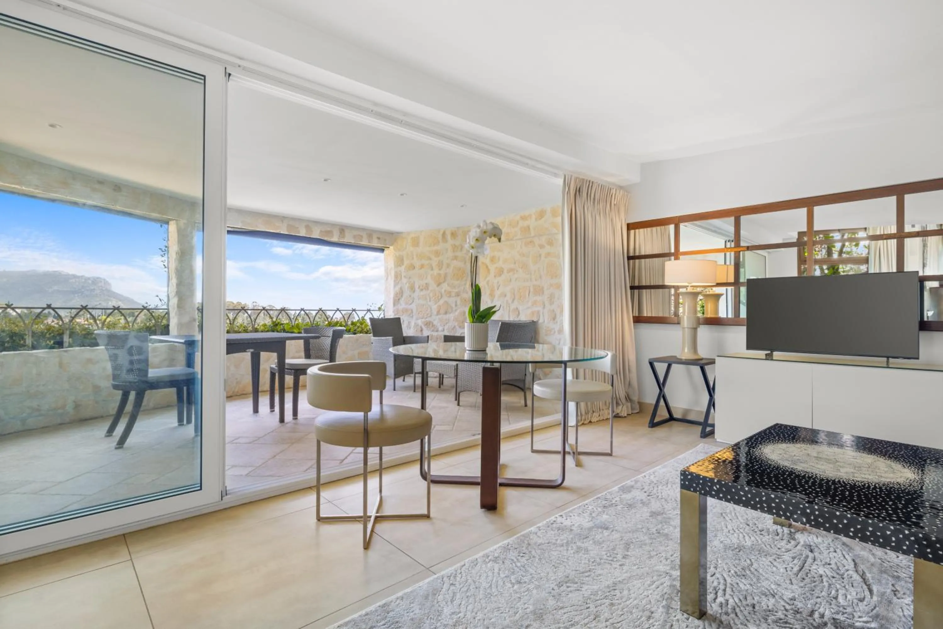 View (from property/room) in La Chèvre d'Or