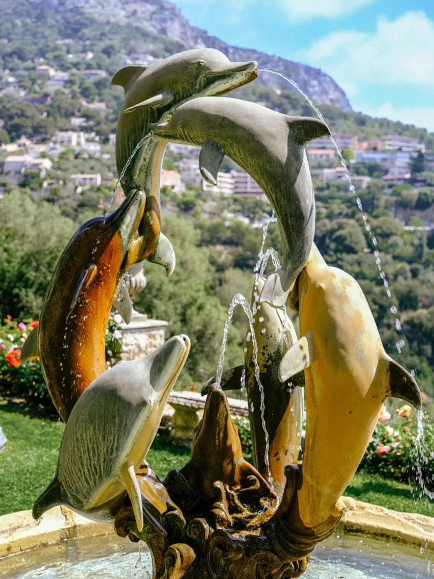 Garden in La Chèvre d'Or