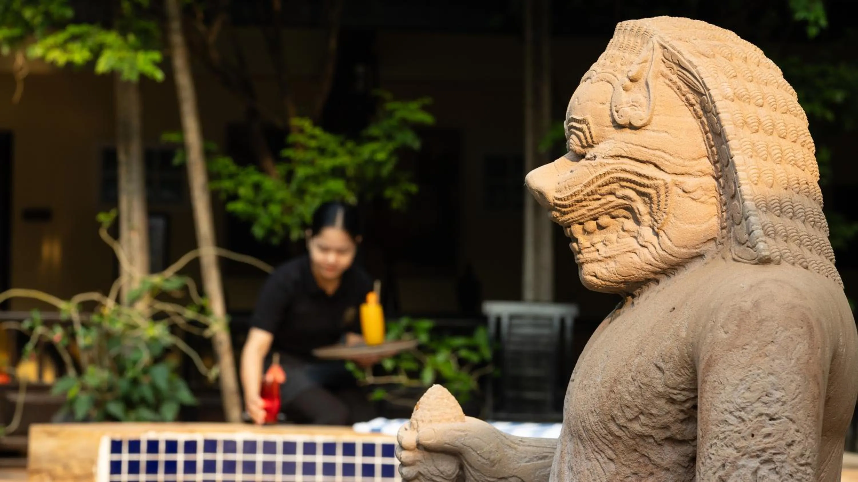 Swimming pool in Pavillon Indochine Boutique - Hotel