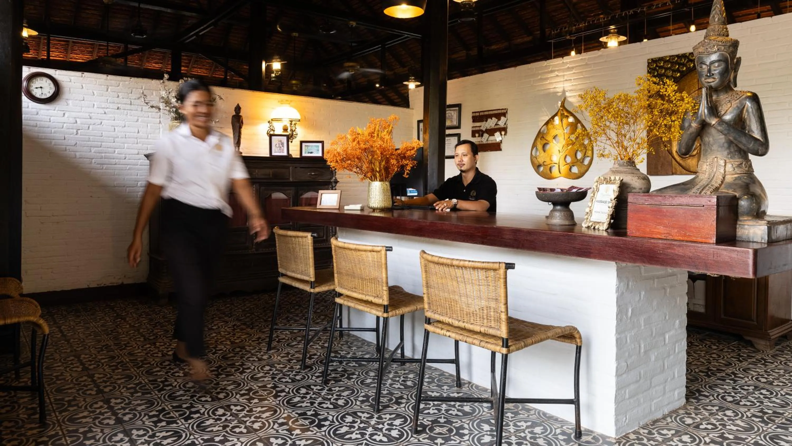 Lobby or reception in Pavillon Indochine Boutique - Hotel