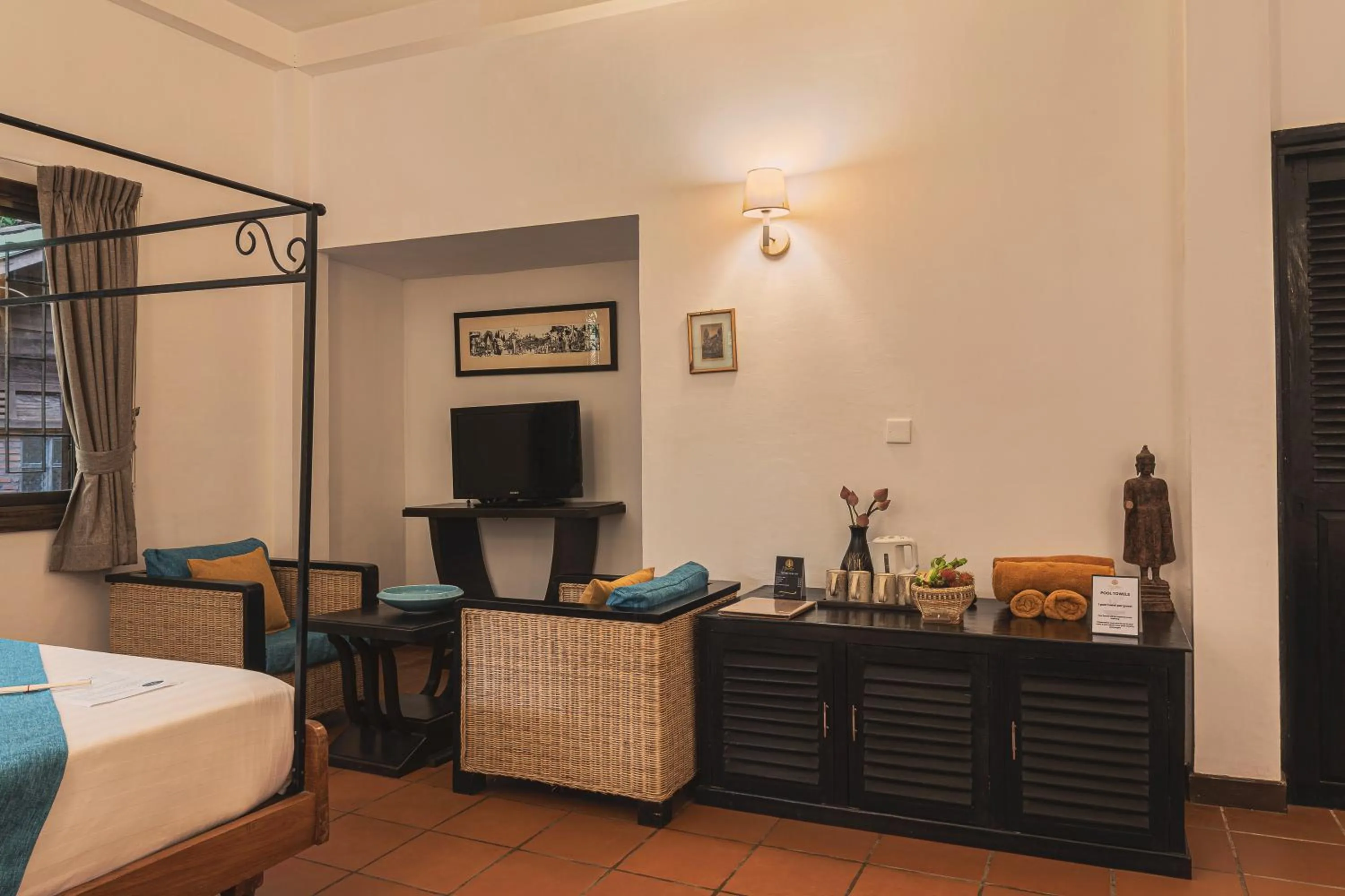 Bed in Pavillon Indochine Boutique - Hotel