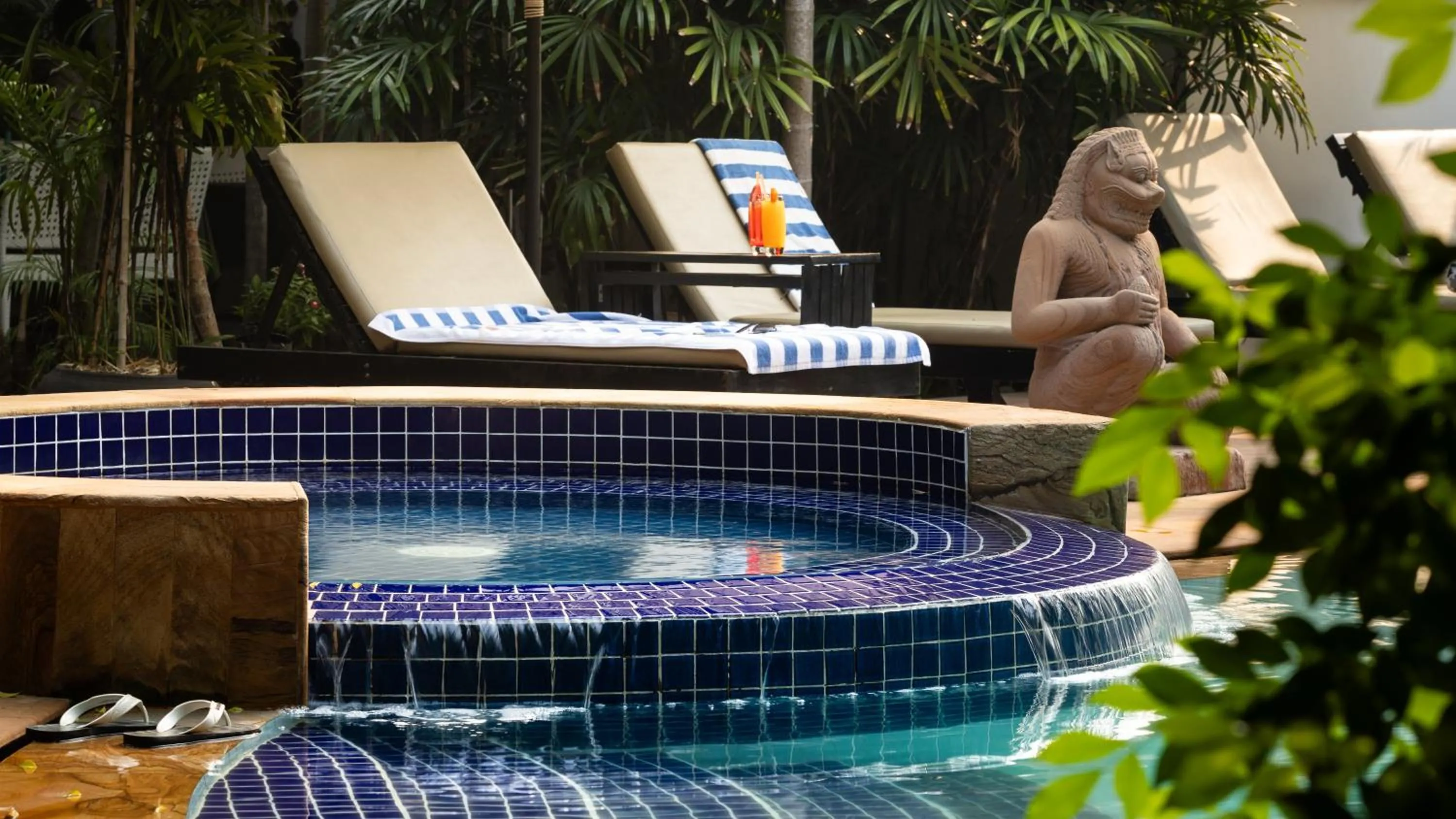 Swimming pool in Pavillon Indochine Boutique - Hotel