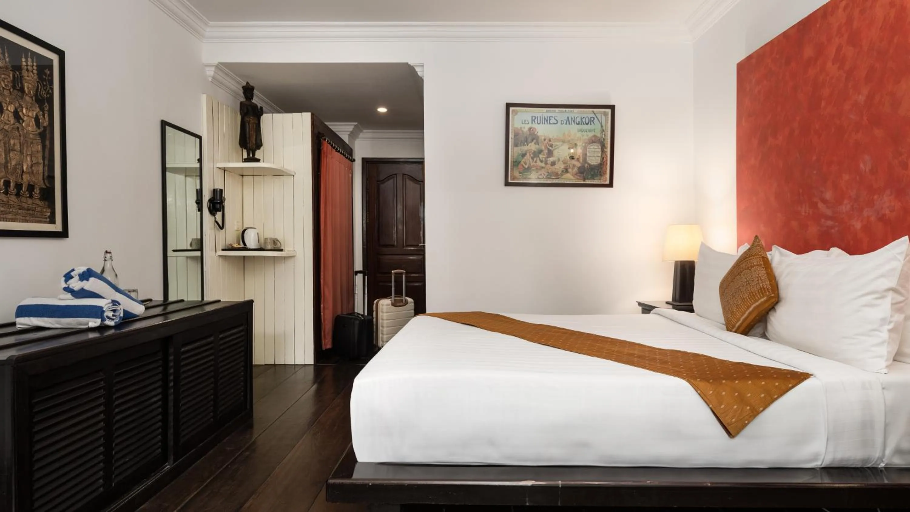 Bed in Pavillon Indochine Boutique - Hotel