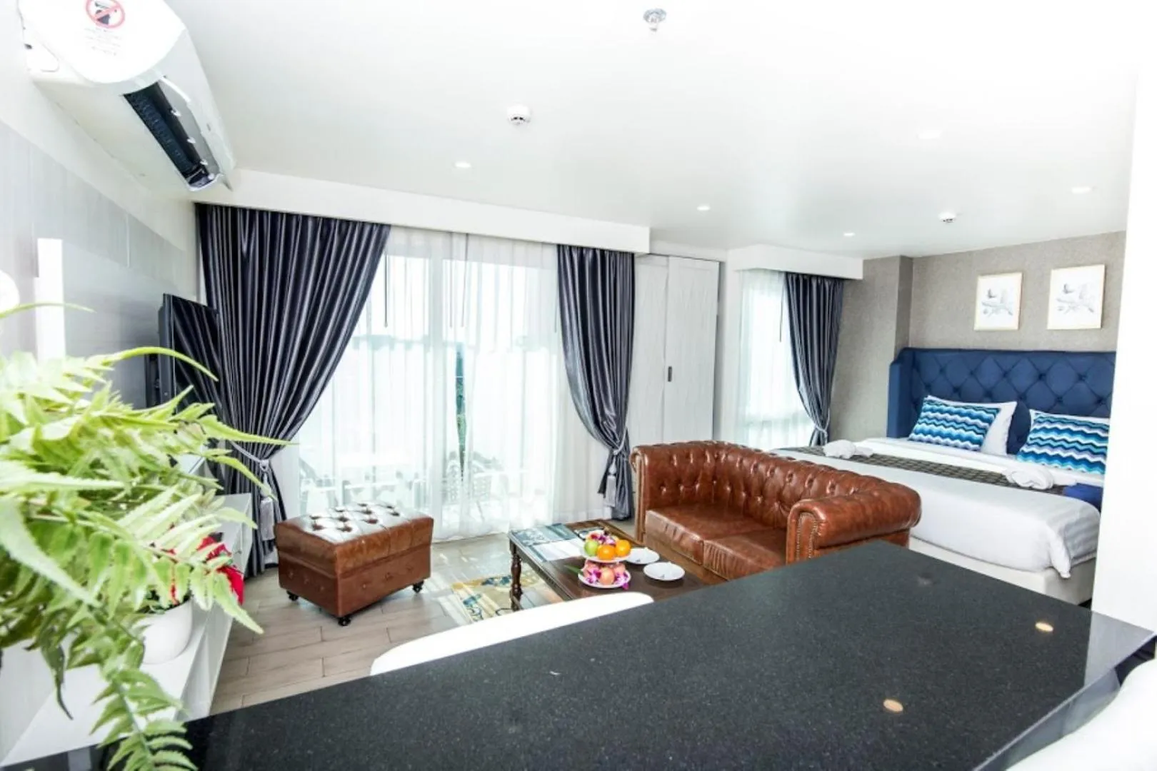 TV and multimedia, Bed in Sonia residence - SHA Extra Plus