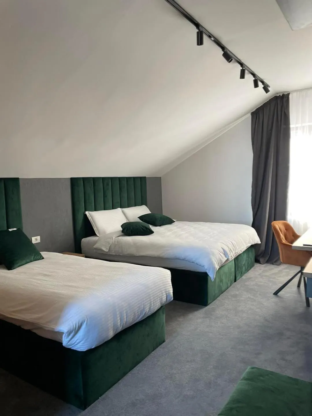 Bed in Hotel Muntele Mic