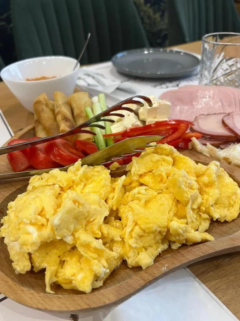 Breakfast in Hotel Muntele Mic