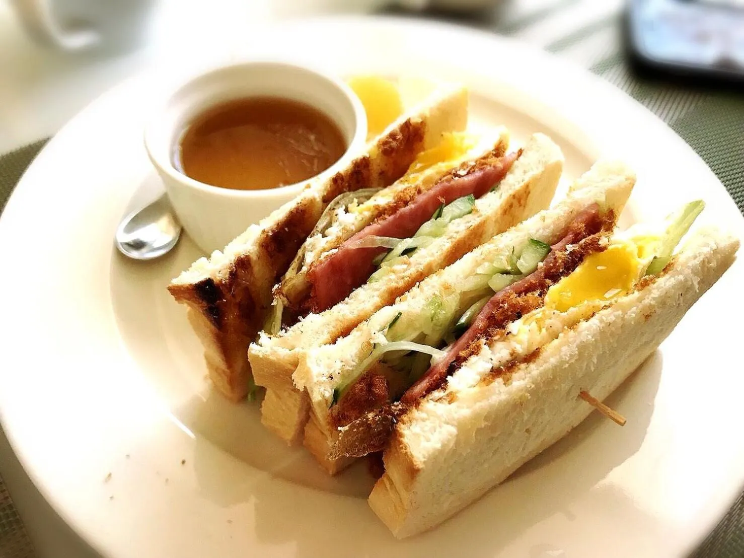 American breakfast in Taroko Yan Hai Bo Villa