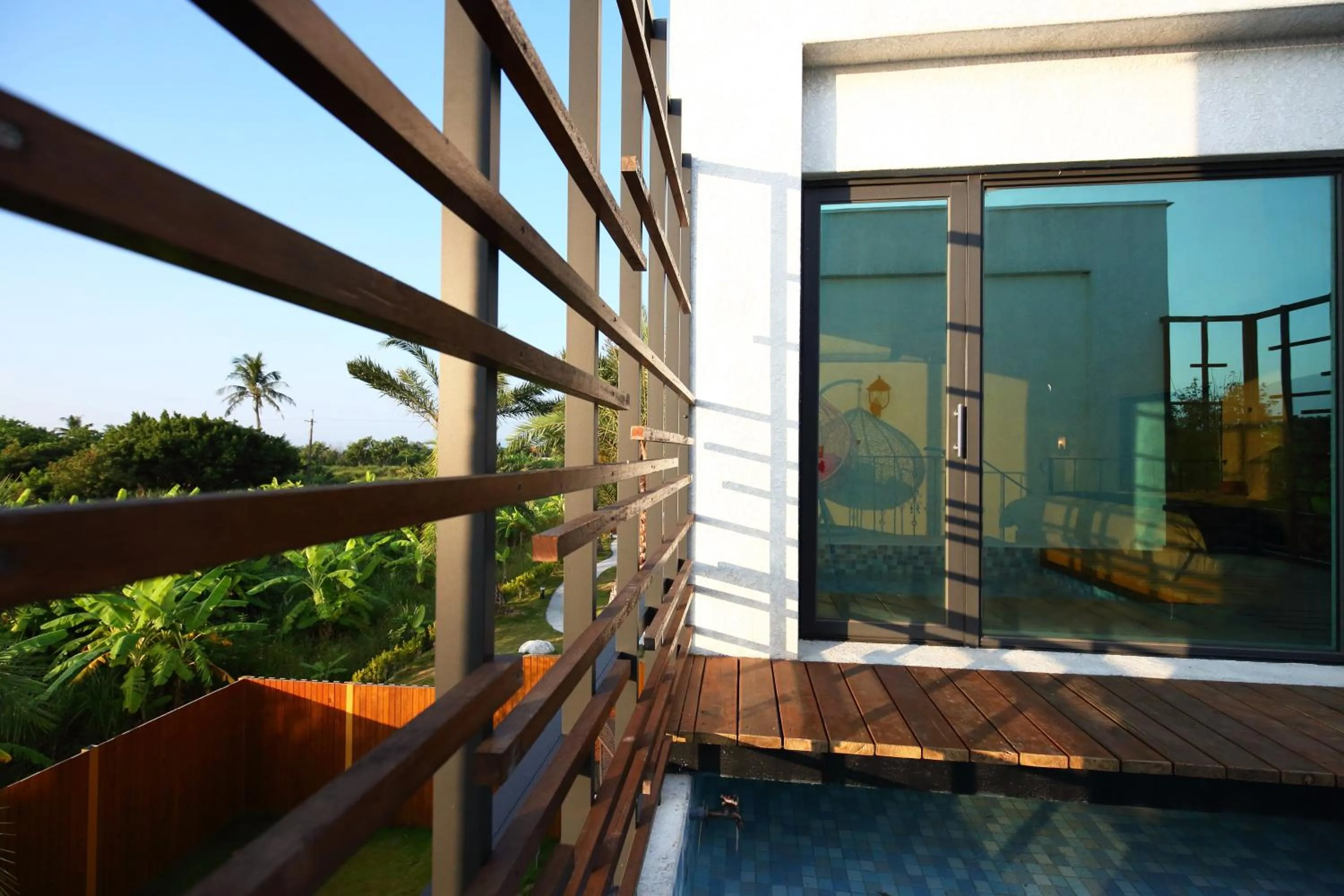 Balcony/Terrace in Taroko Yan Hai Bo Villa