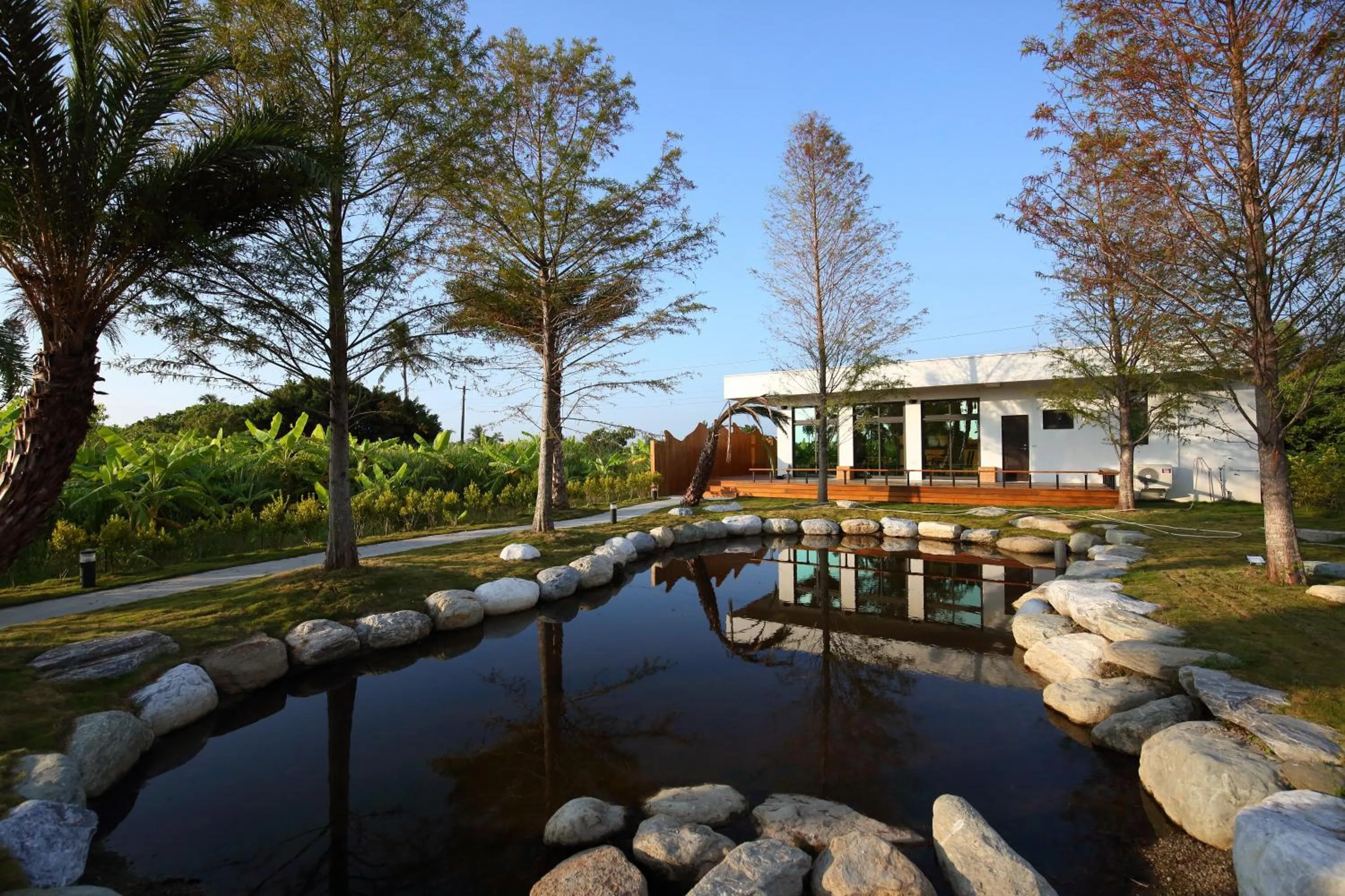 Patio in Taroko Yan Hai Bo Villa