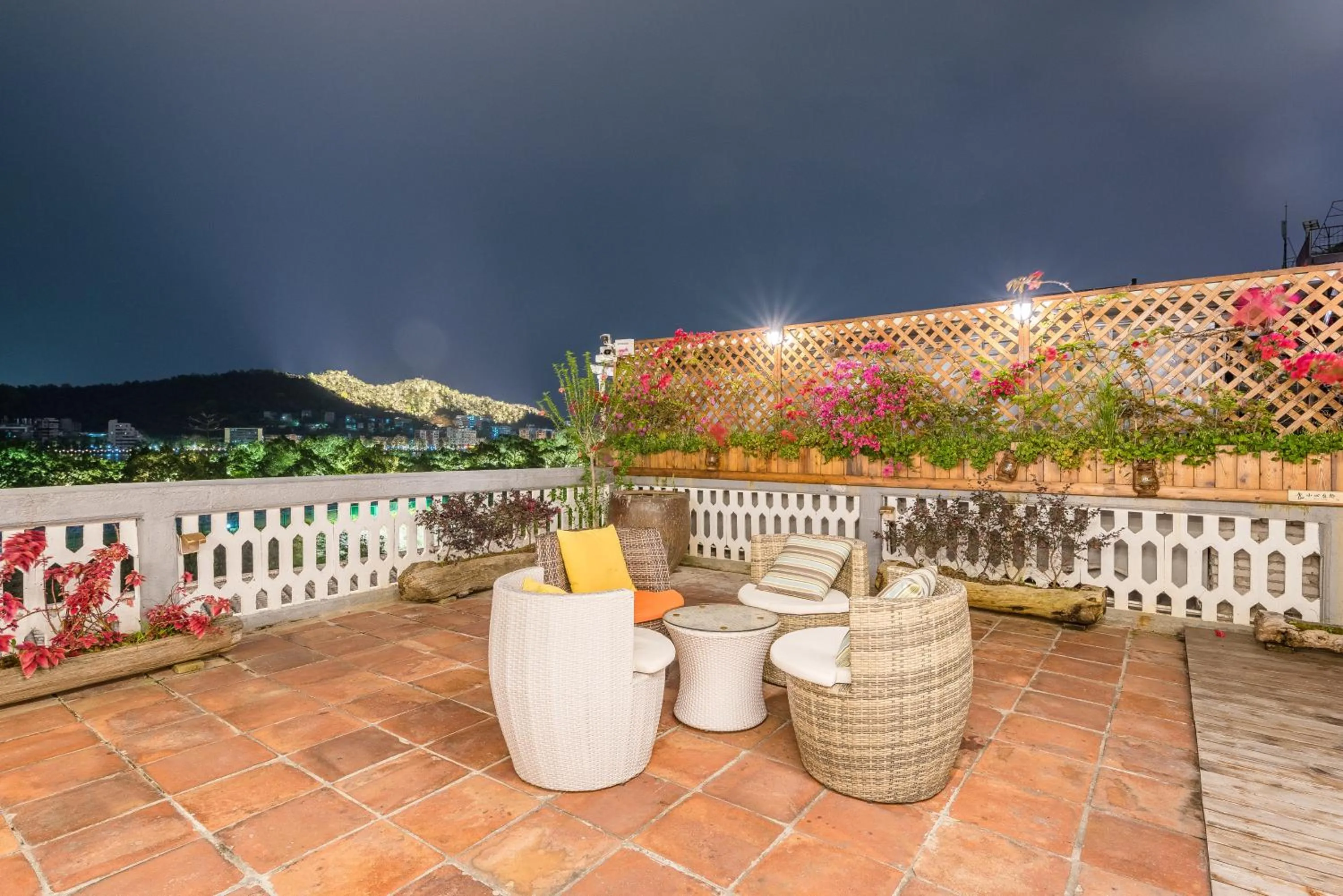 Balcony/Terrace in Mumian inn