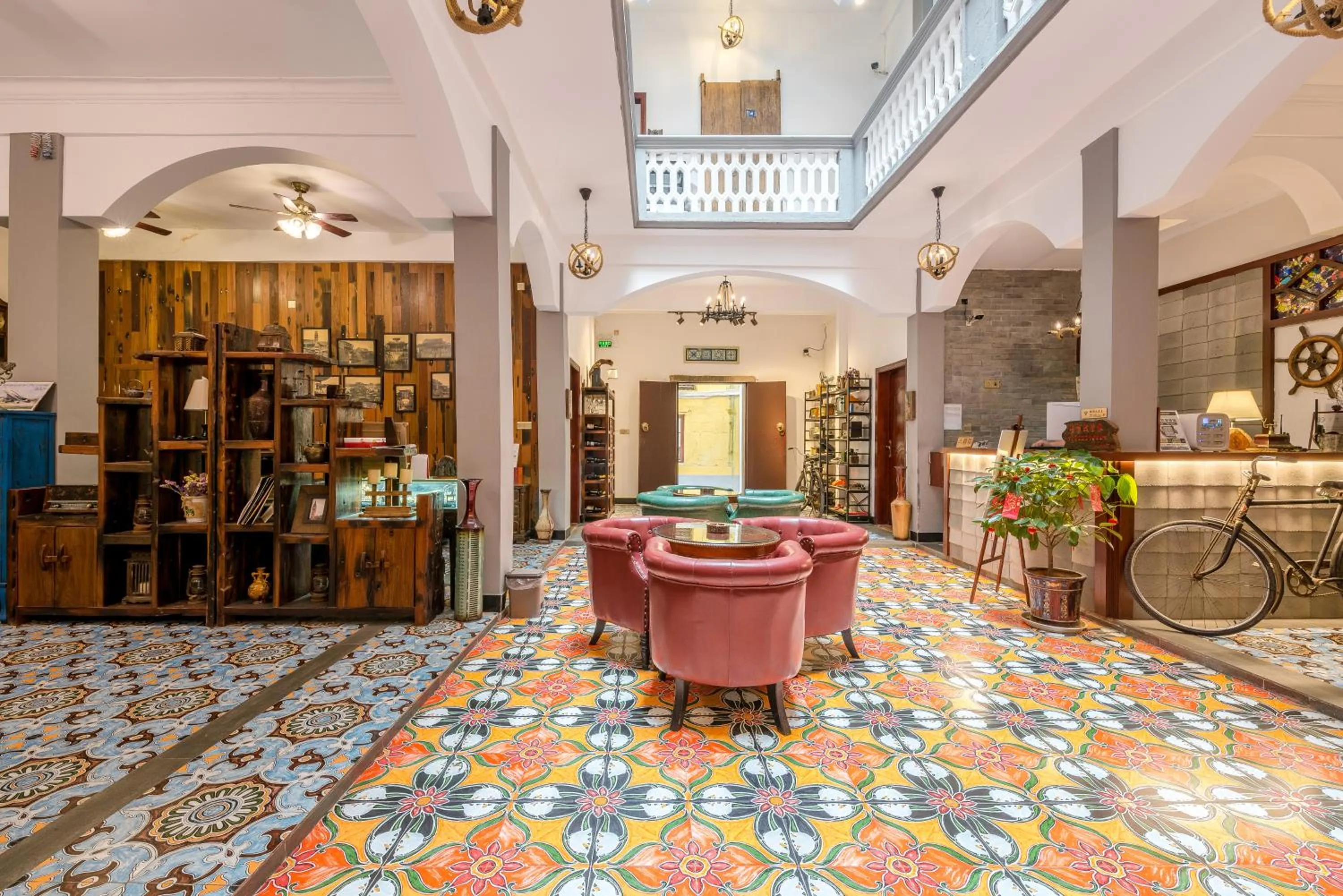 Lobby or reception in Mumian inn