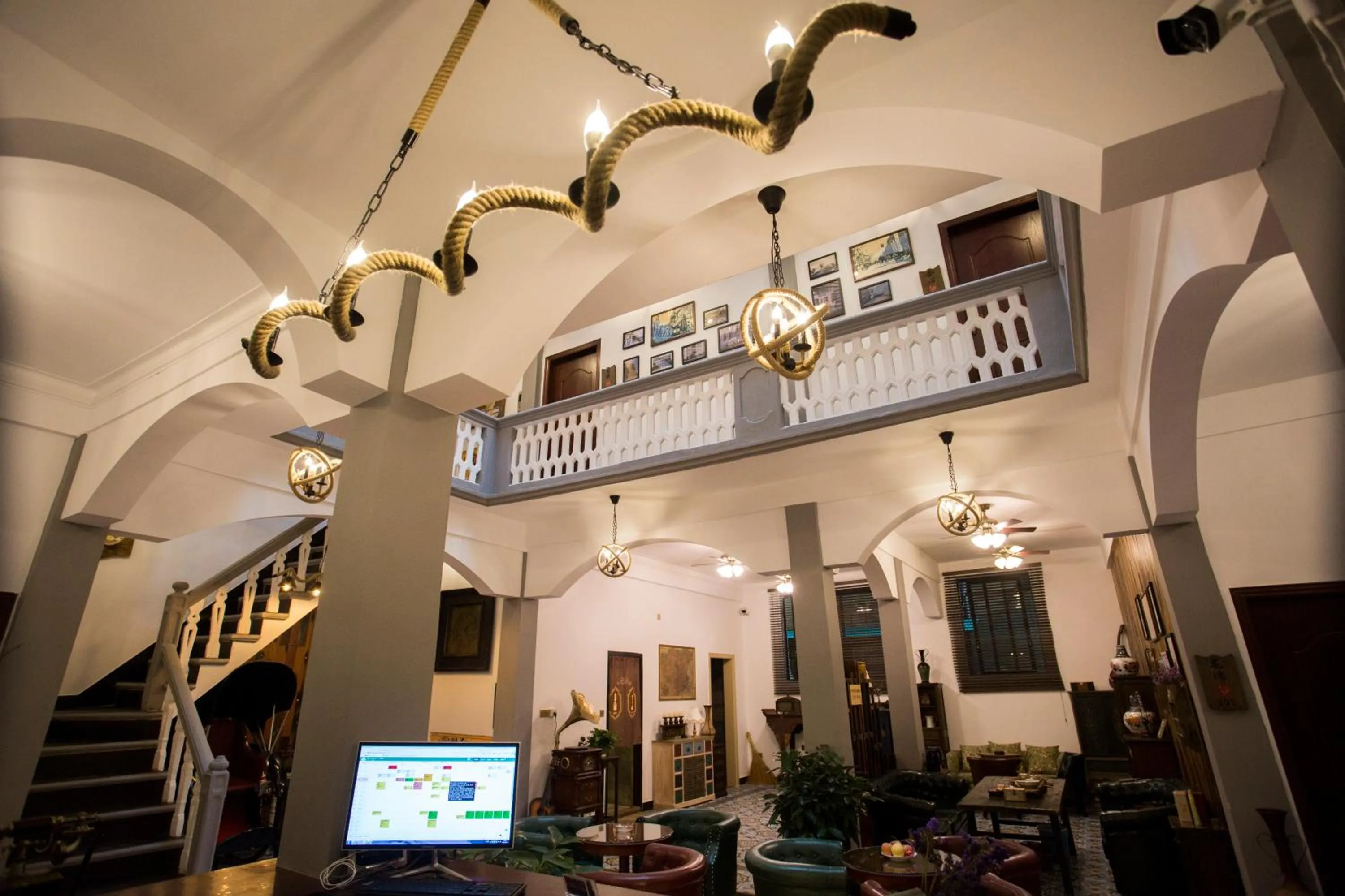 Lobby or reception in Mumian inn