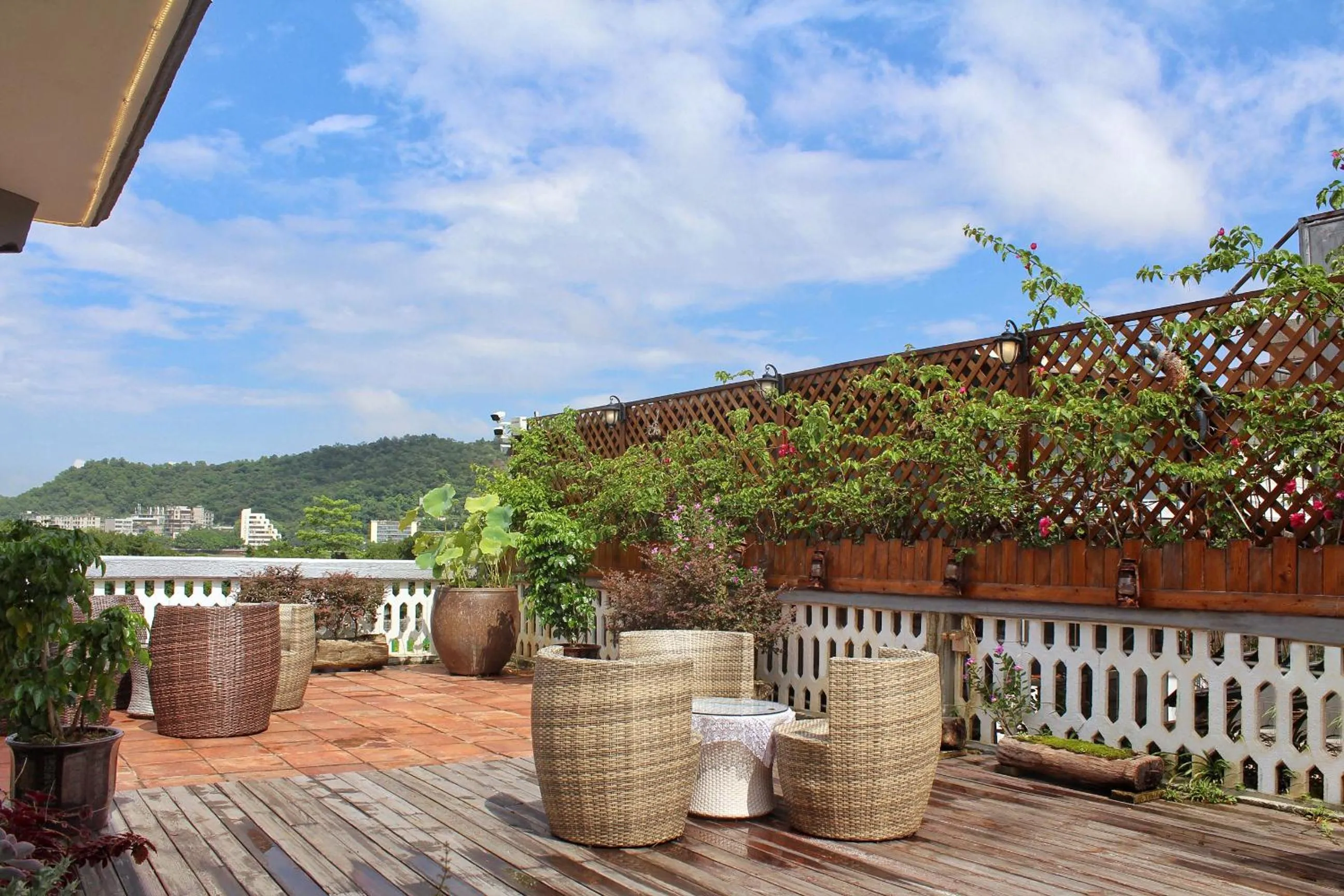 Balcony/Terrace in Mumian inn