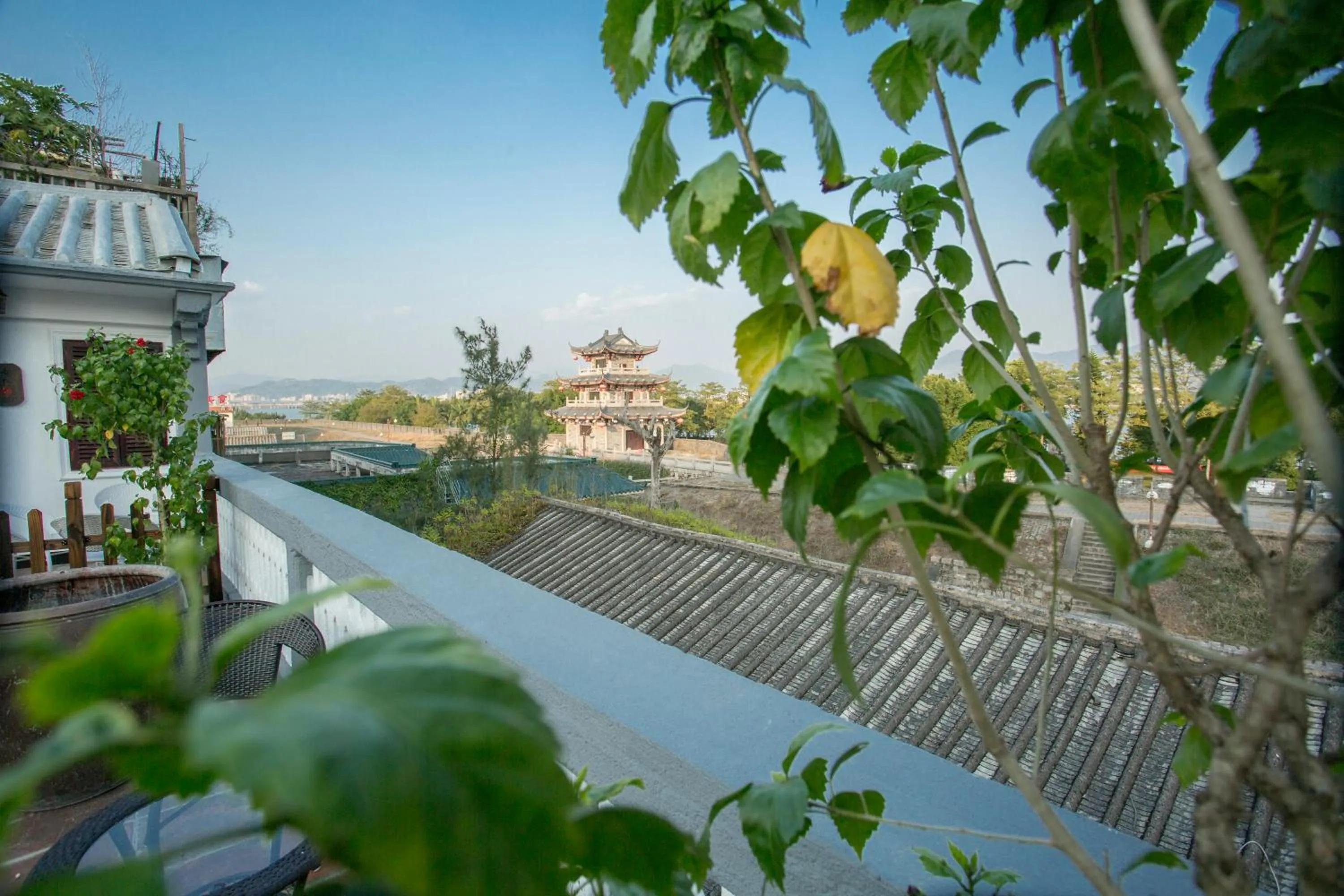 Balcony/Terrace in Mumian inn