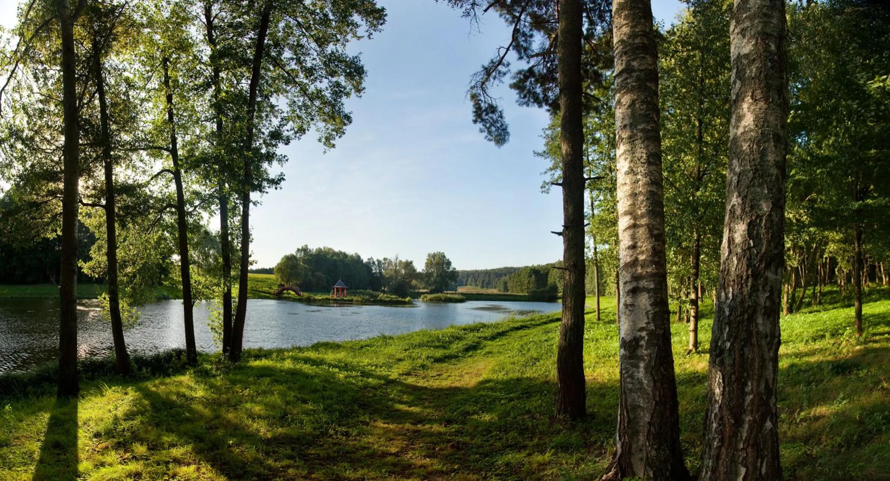 Lake view in Młyn Klekotki Spa Resort