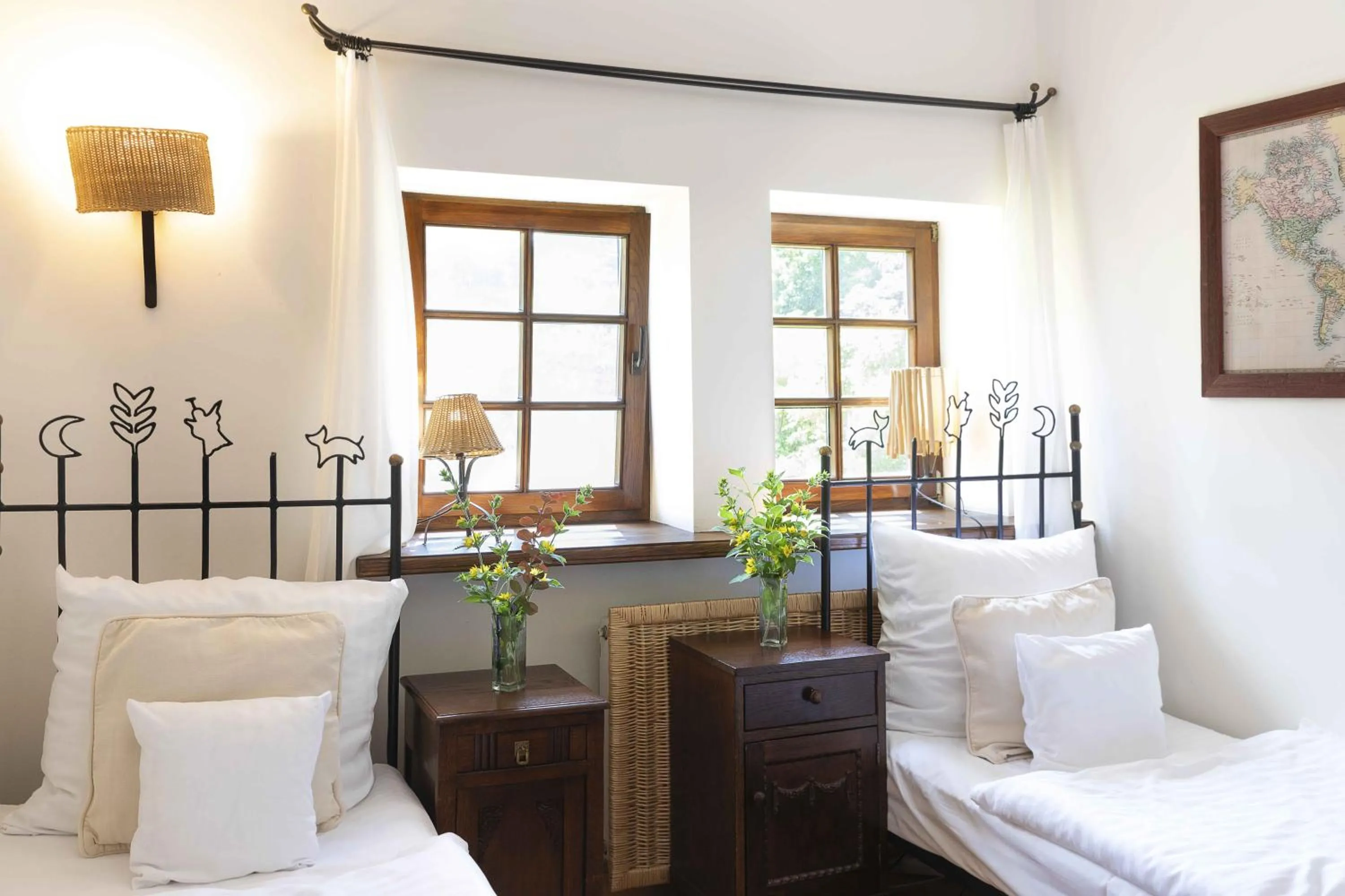 Bed in Młyn Klekotki Spa Resort