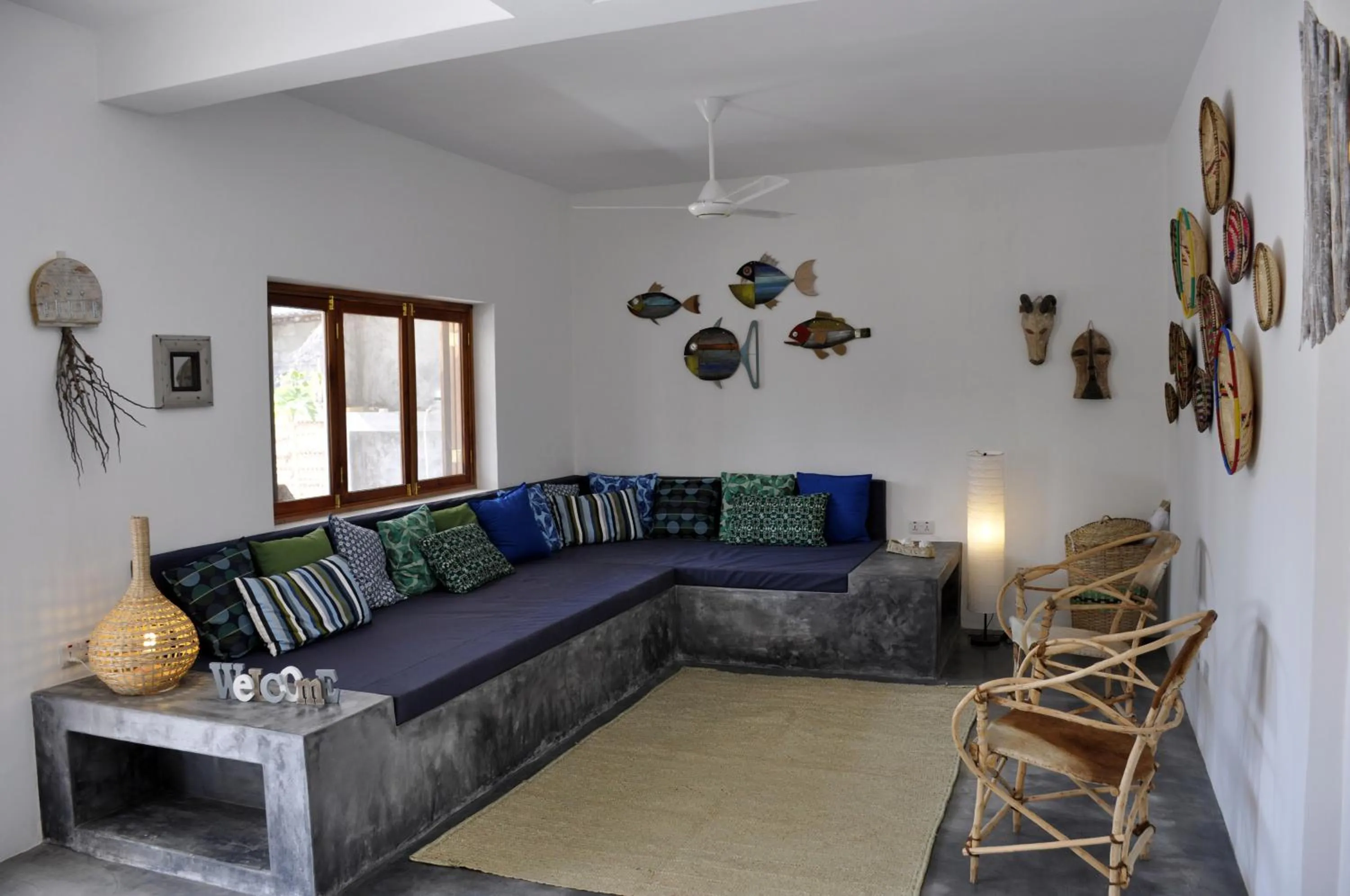 Communal lounge/ TV room in Villa Huruma