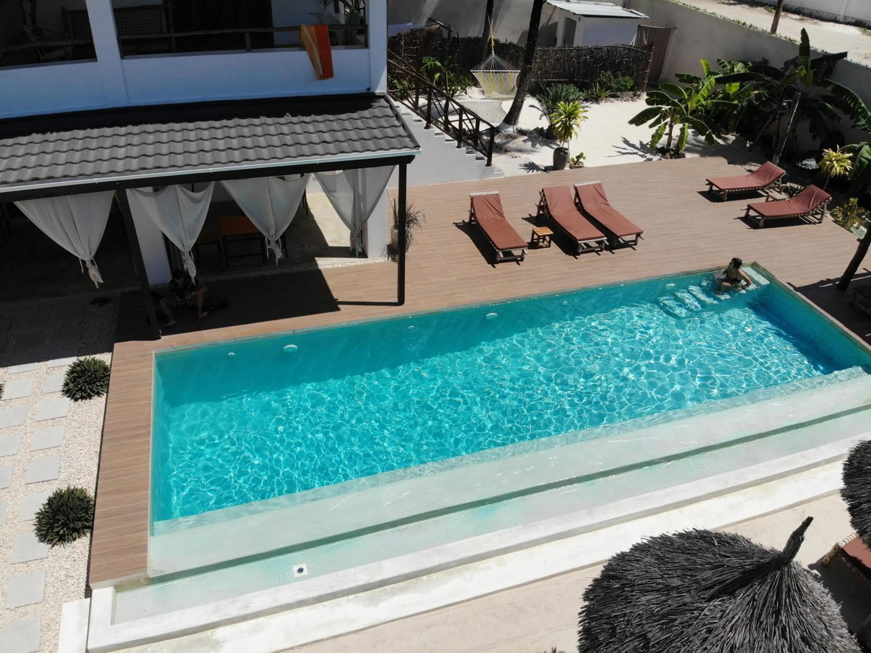 Swimming pool in Villa Huruma