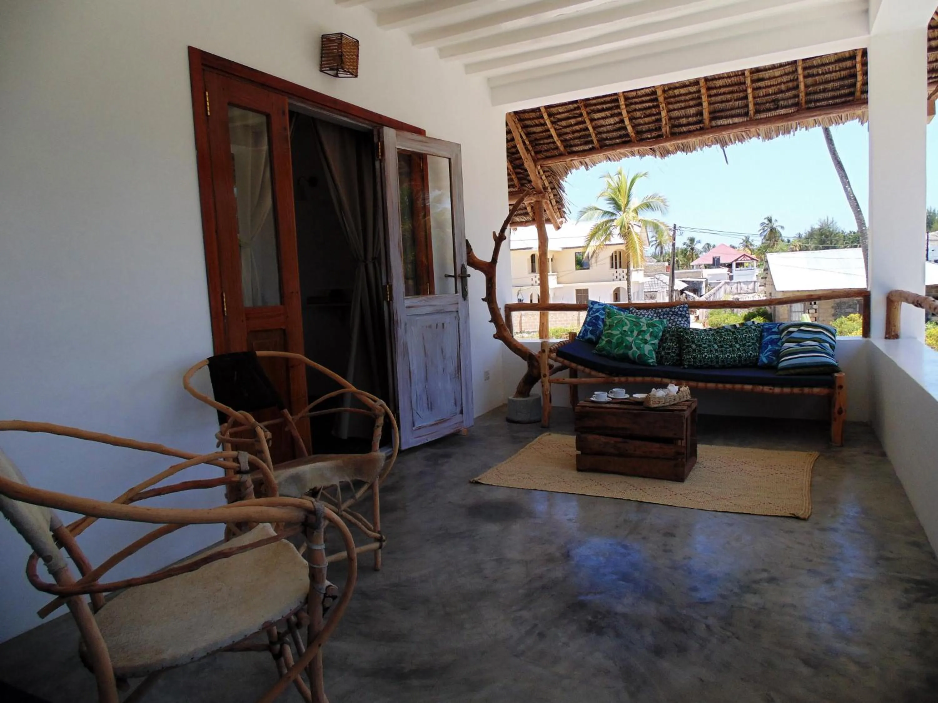 Balcony/Terrace in Villa Huruma