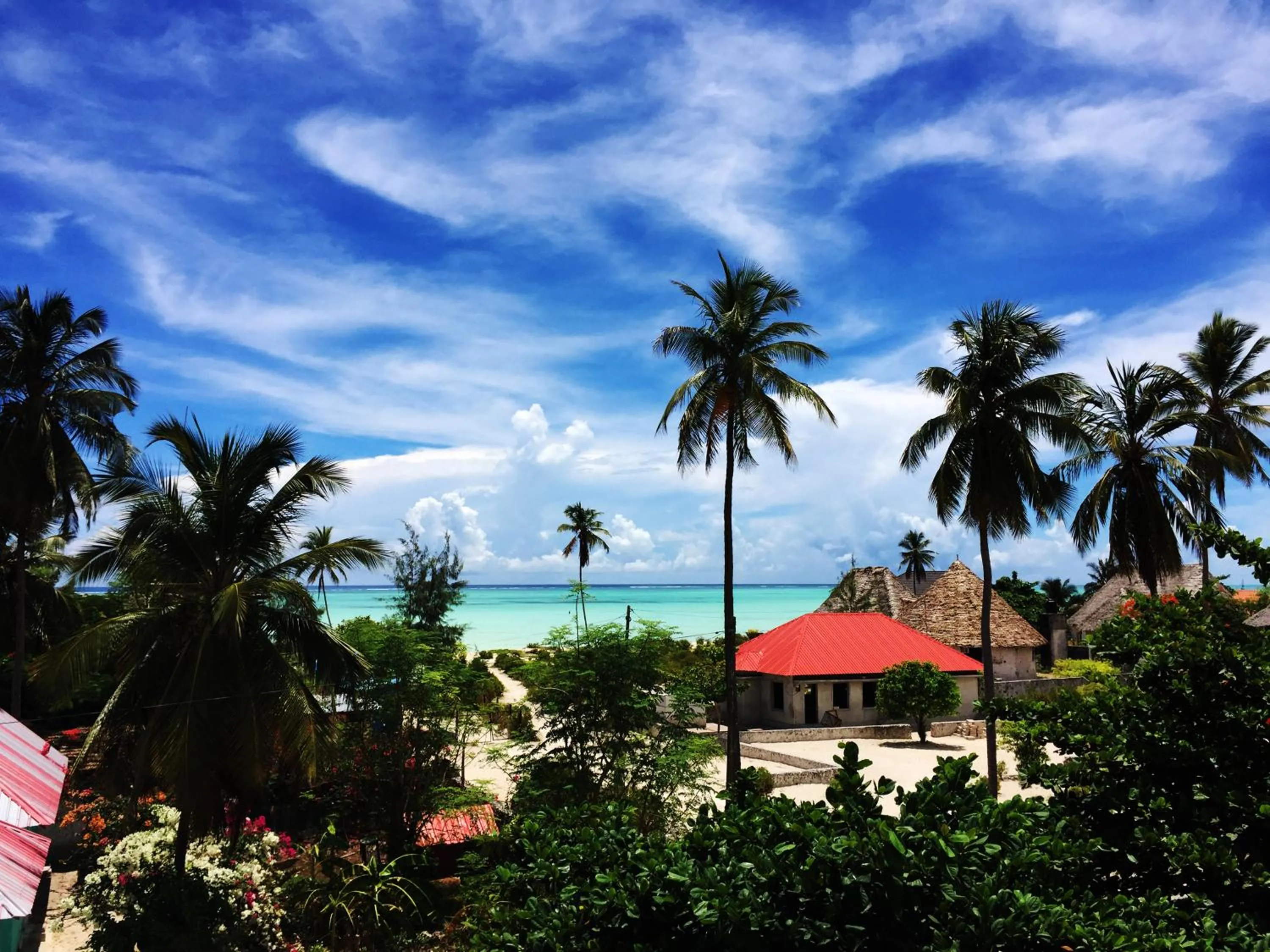 Natural landscape in Villa Huruma