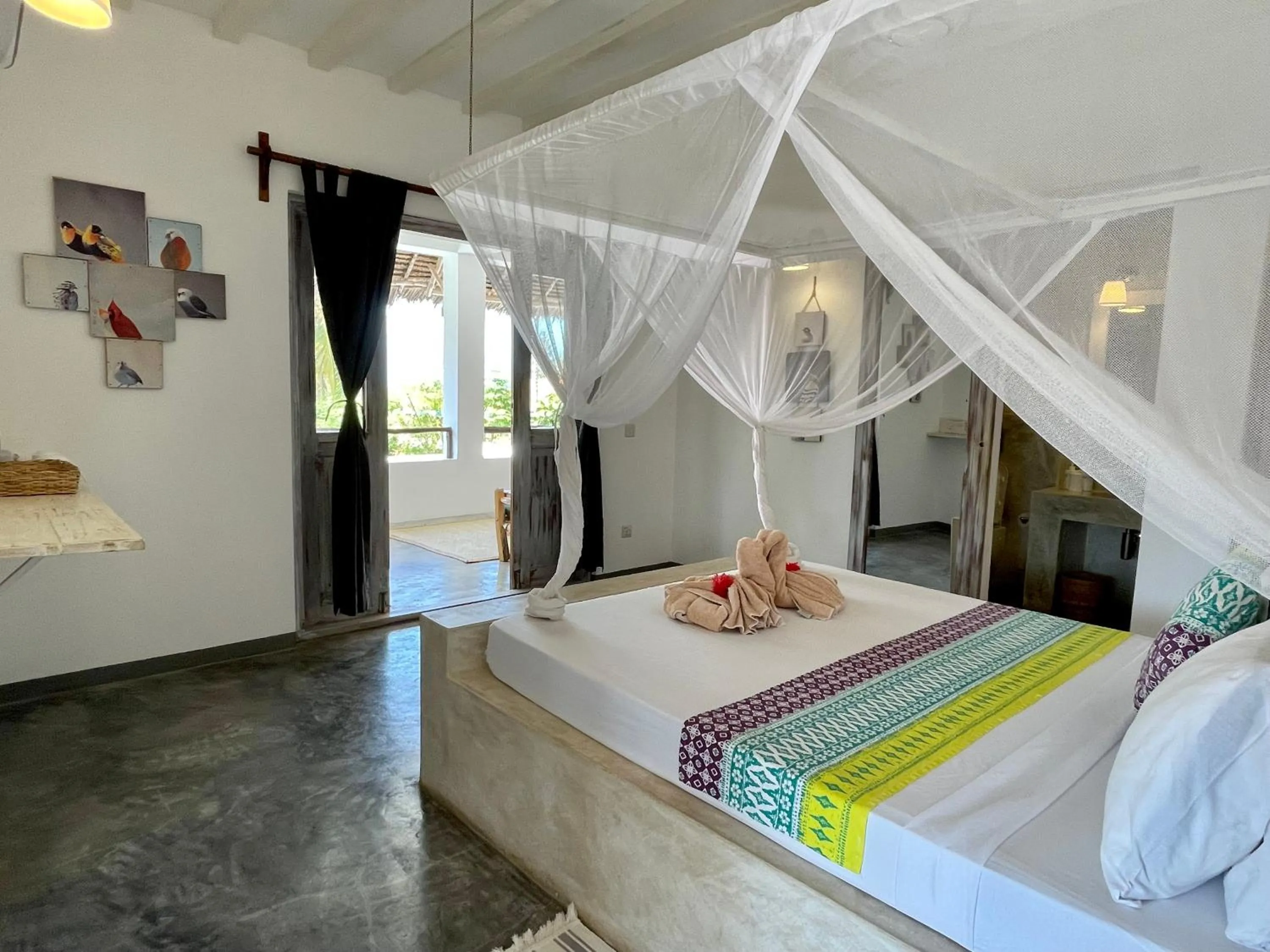 Bedroom, Bed in Villa Huruma