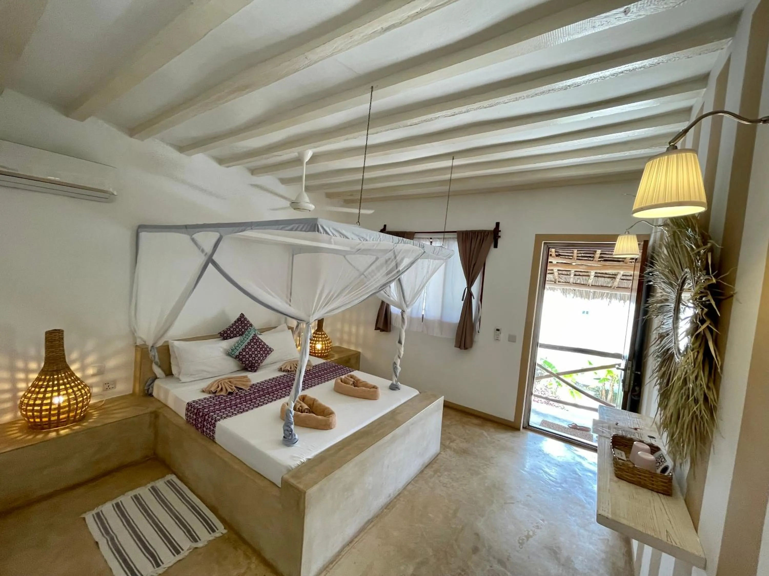 Bedroom, Bed in Villa Huruma