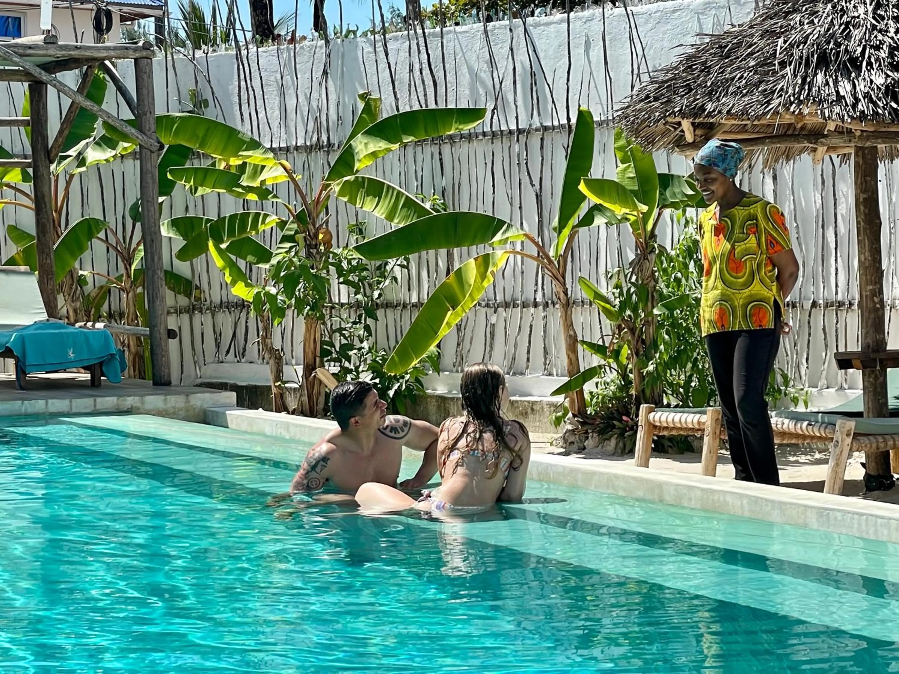 Guests in Villa Huruma