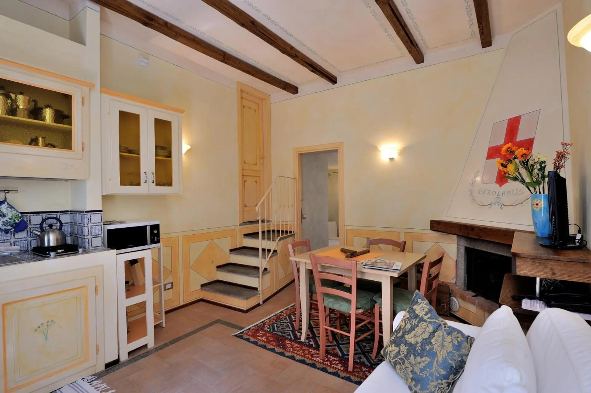 Living room in Torre Del Nera Albergo diffuso & Spa