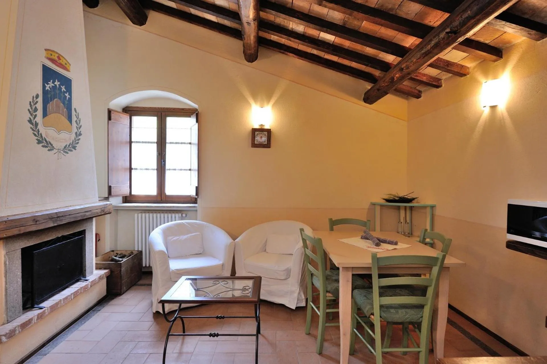 Living room in Torre Del Nera Albergo diffuso & Spa