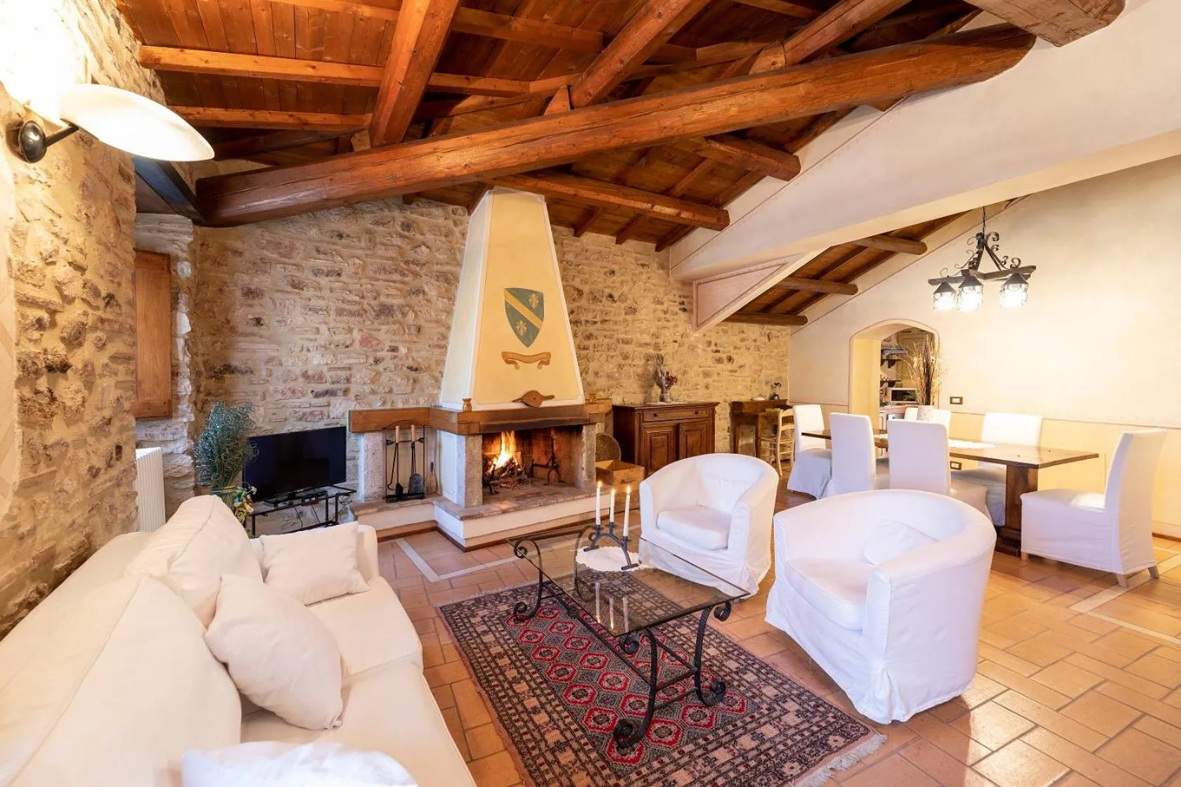 Seating area in Torre Del Nera Albergo diffuso & Spa