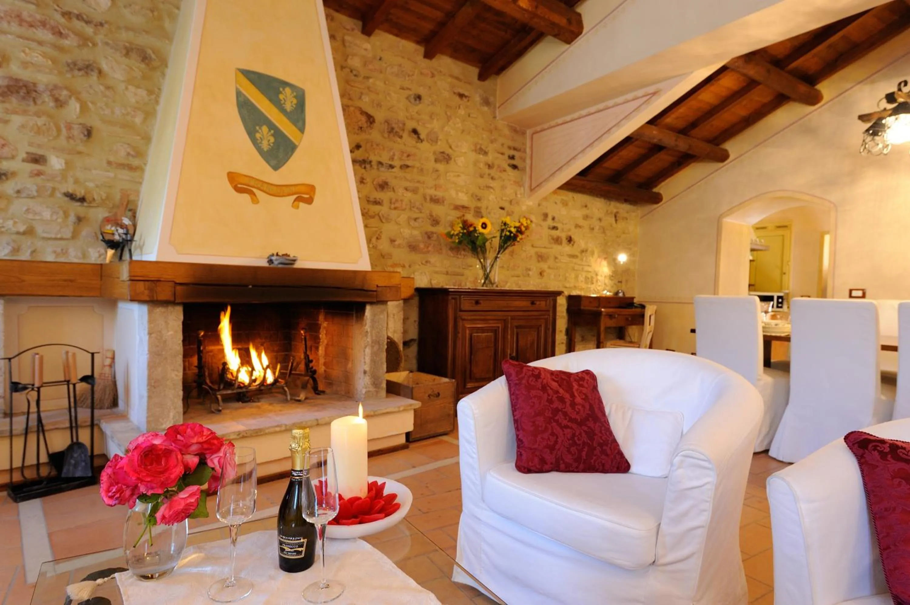 Living room in Torre Del Nera Albergo diffuso & Spa