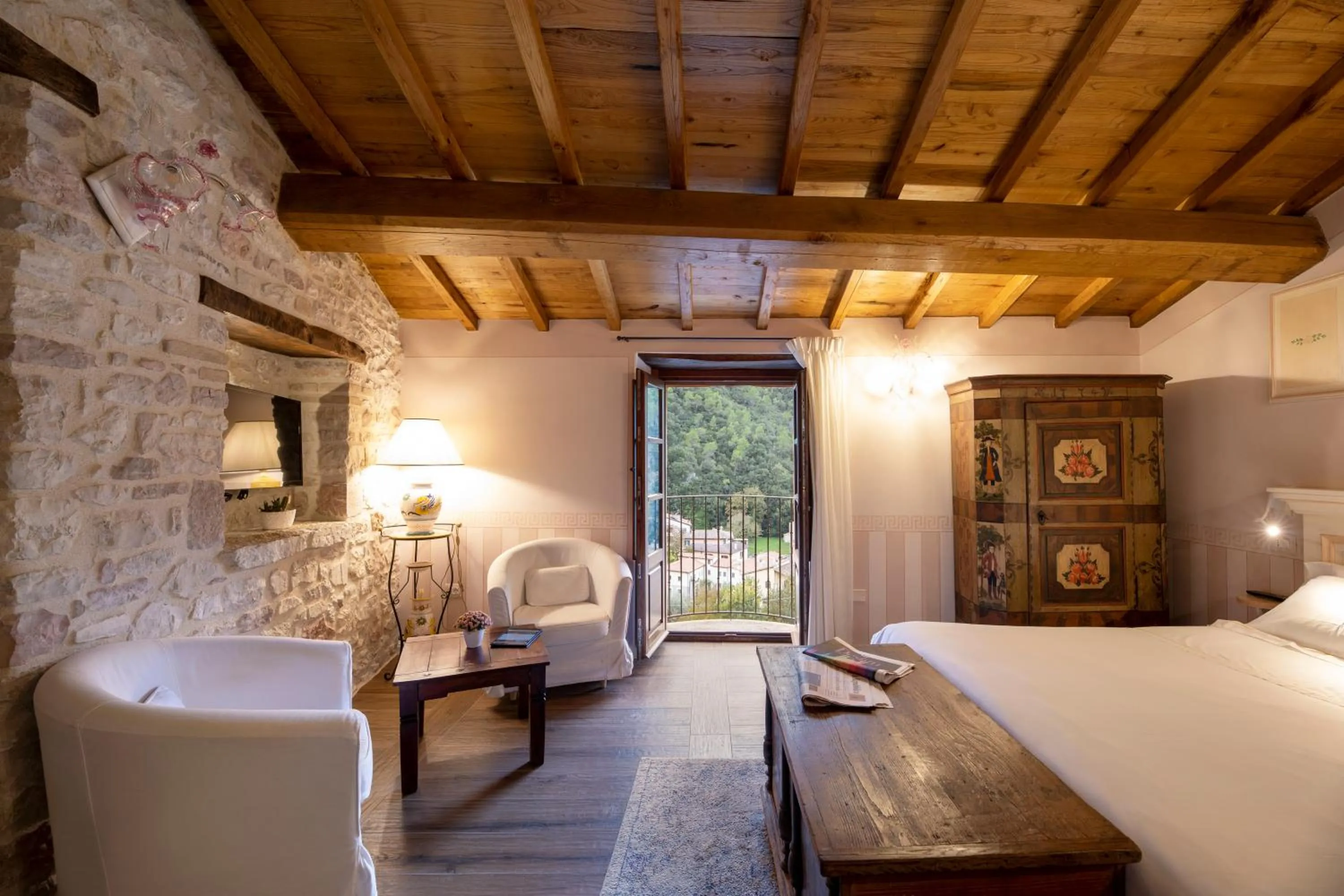Bedroom, Bed in Torre Del Nera Albergo diffuso & Spa