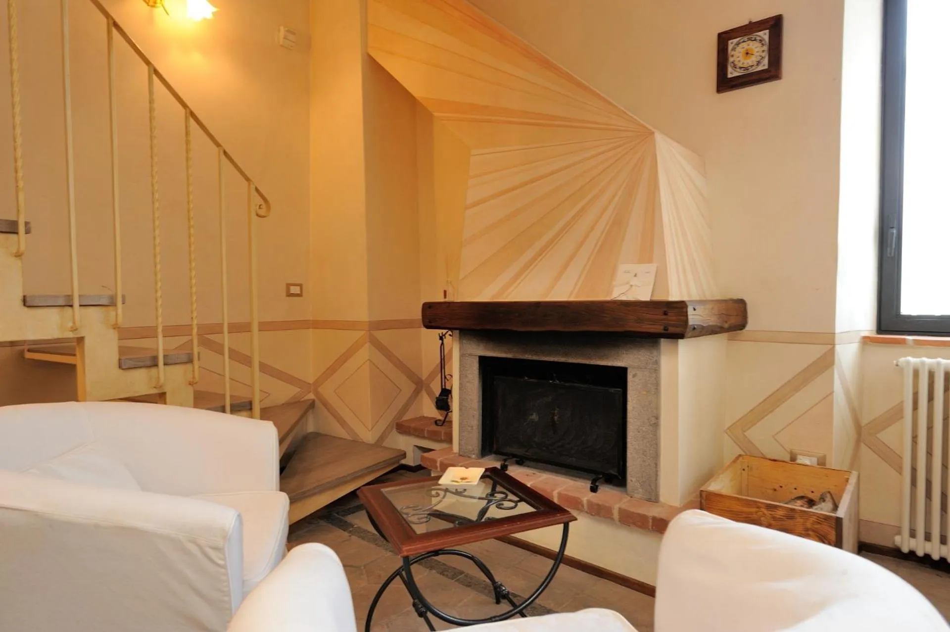 Living room, Bed in Torre Del Nera Albergo diffuso & Spa