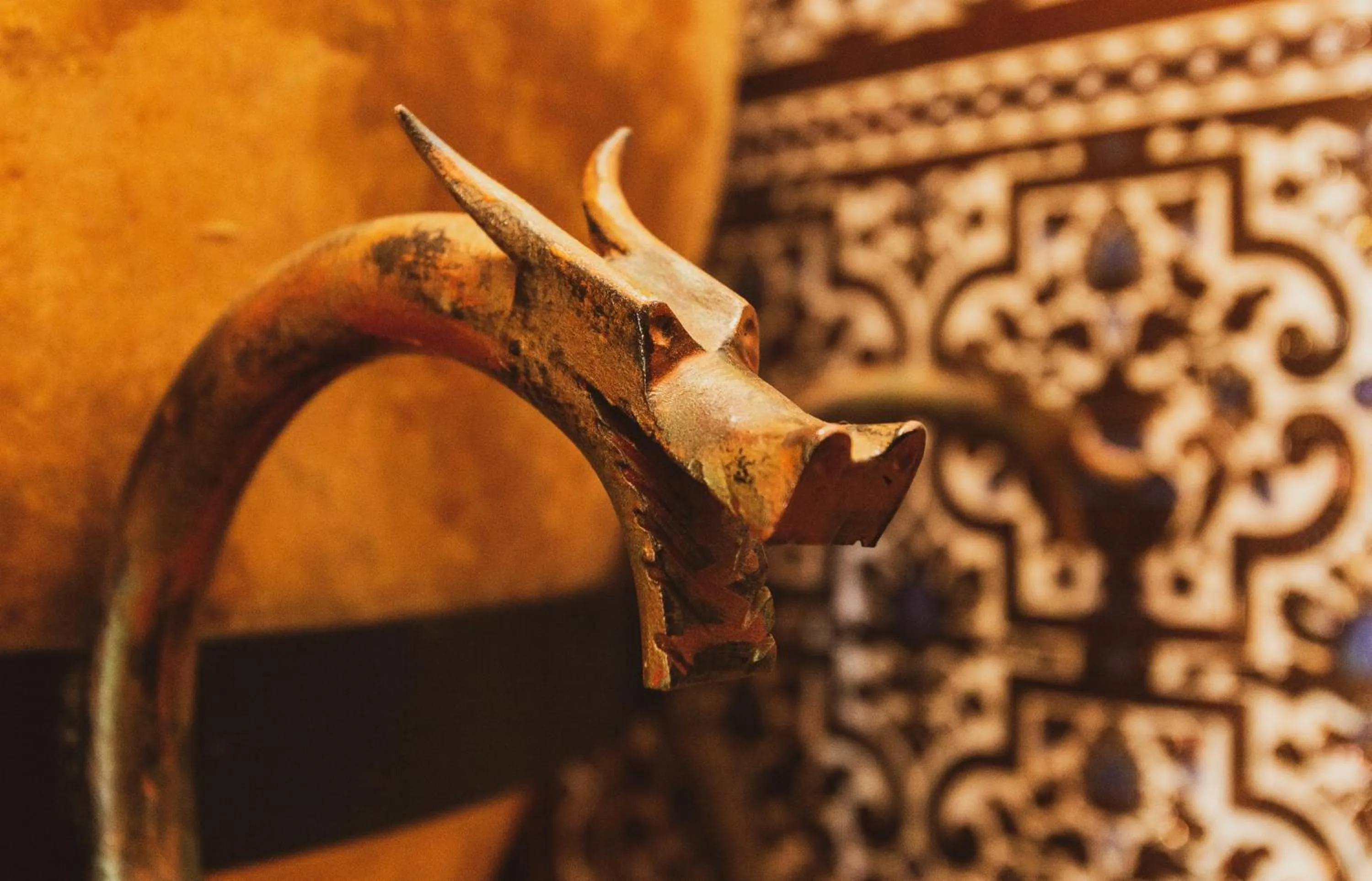 Decorative detail in Casa de Reyes