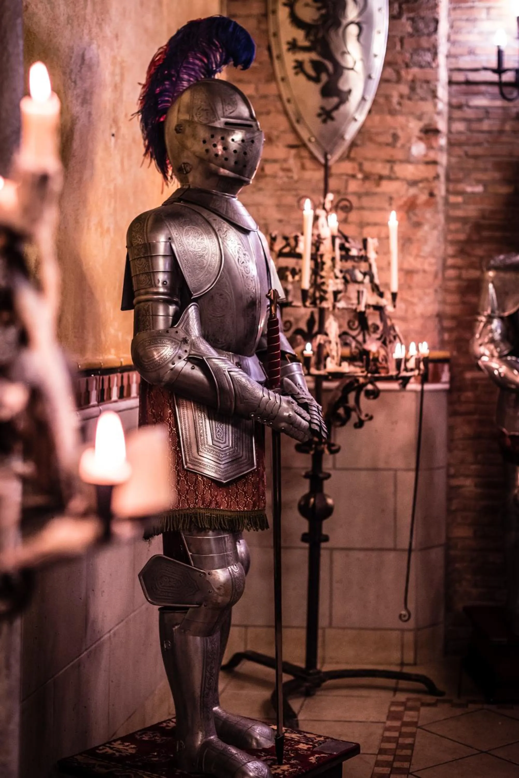 Decorative detail in Casa de Reyes