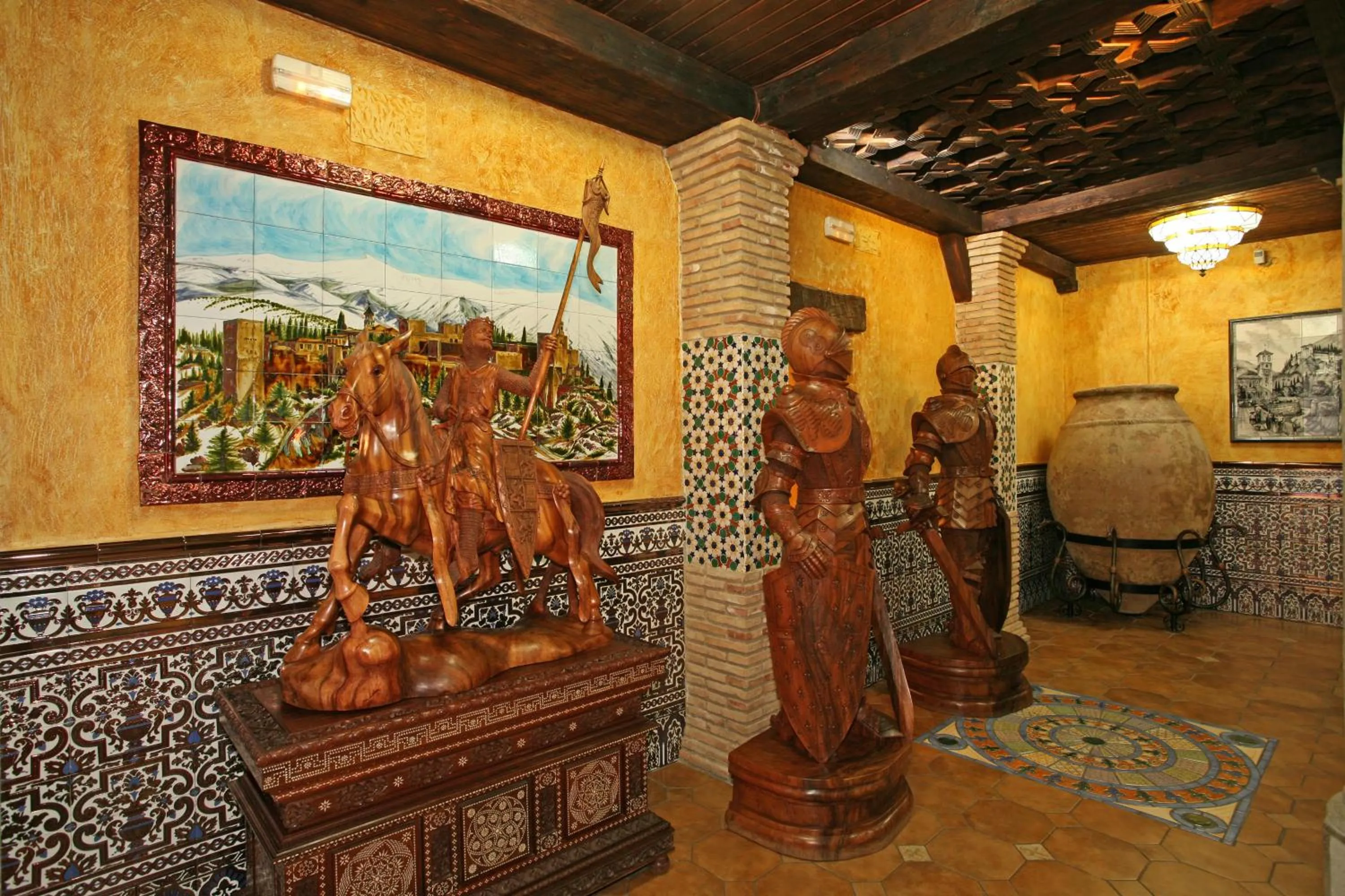 Decorative detail in Casa de Reyes
