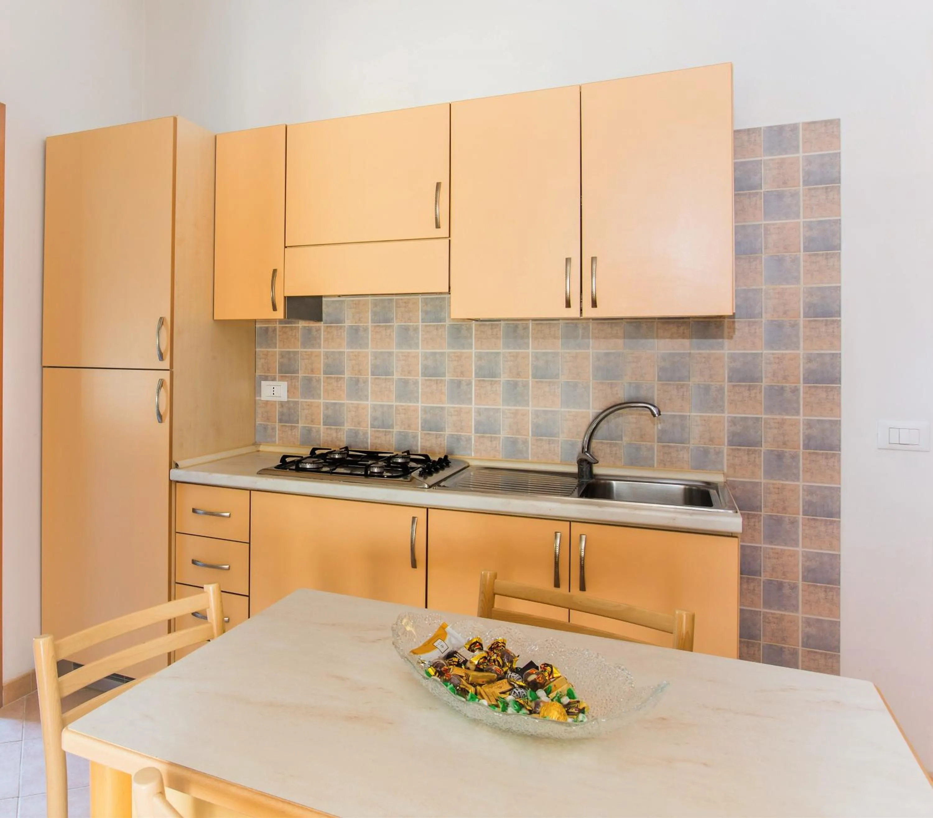 Kitchen or kitchenette in Residence Fontana Vecchia