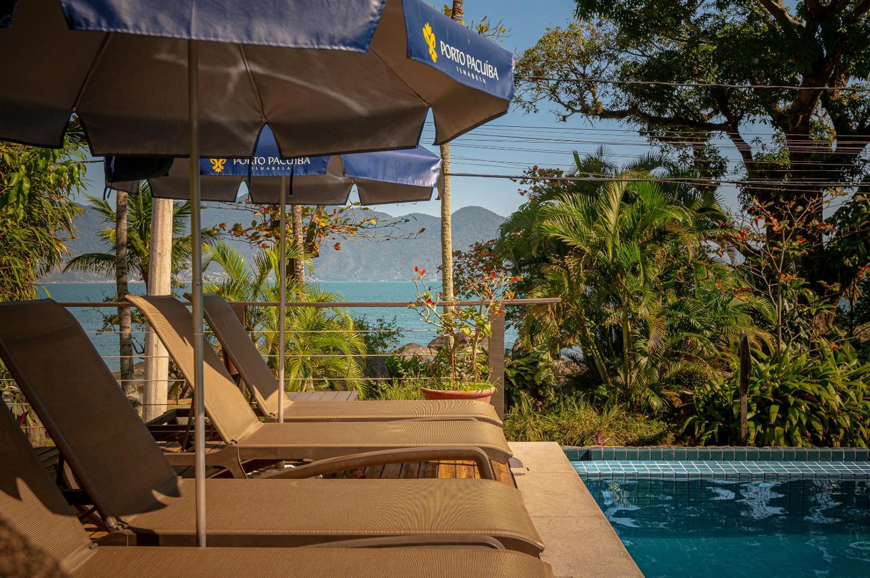 Pool view in Porto Pacuíba Hotel