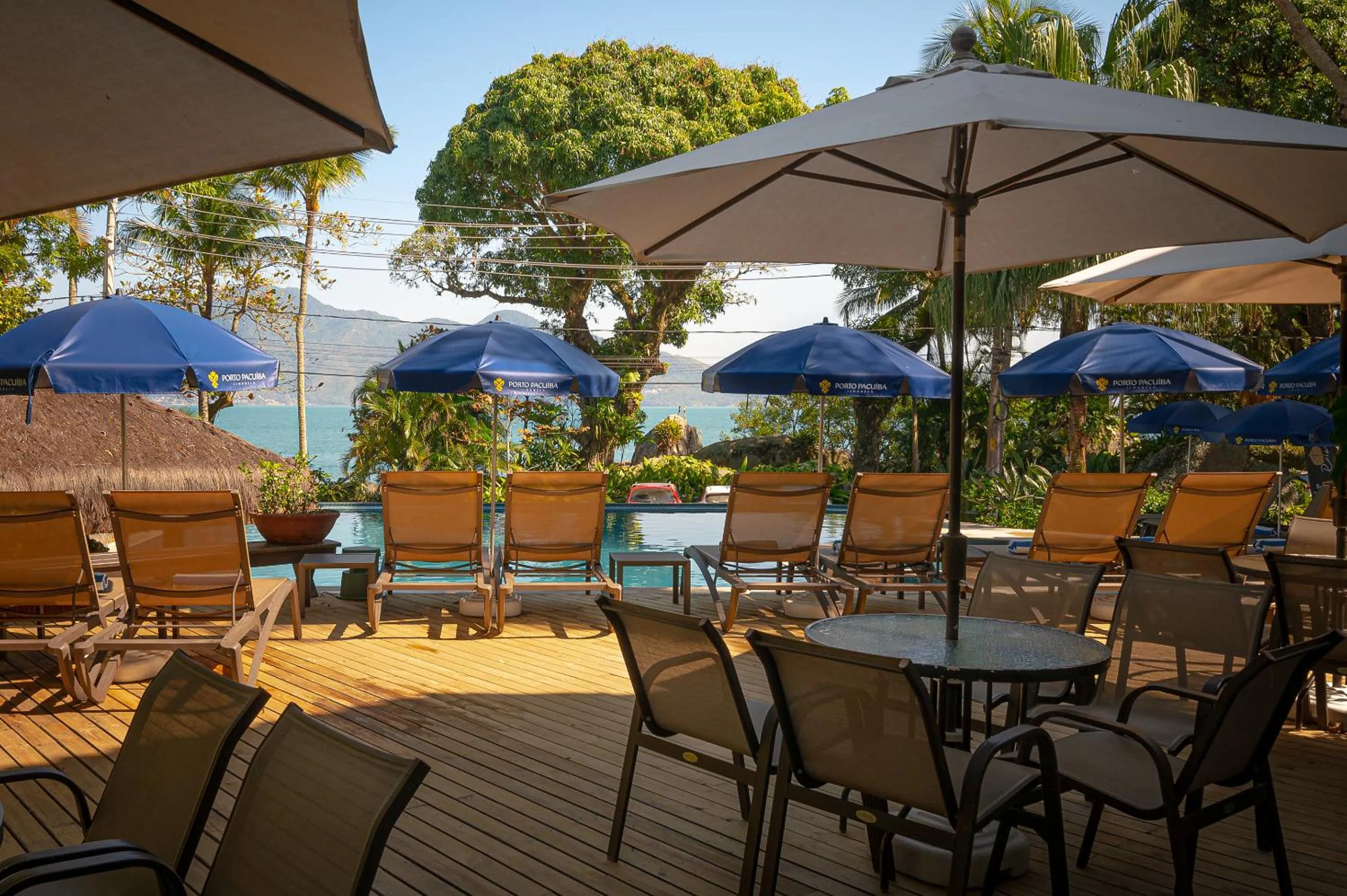Pool view in Porto Pacuíba Hotel