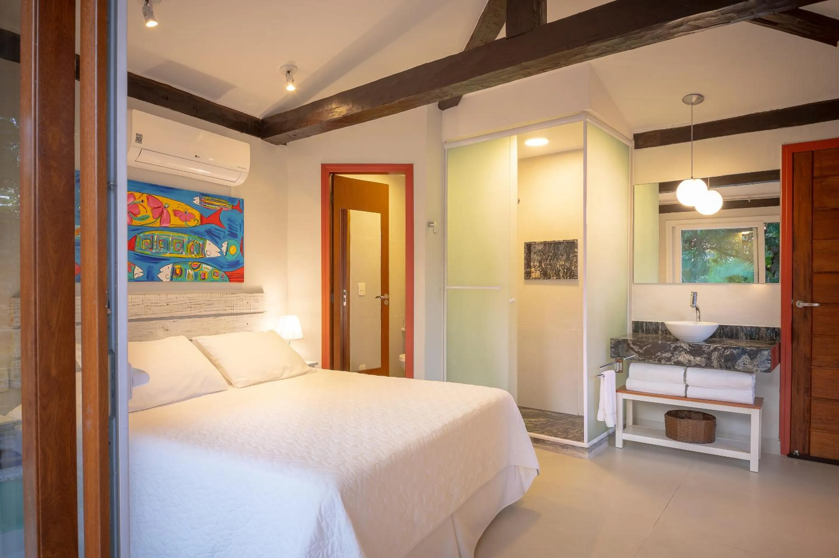 Bedroom, Bed in Porto Pacuíba Hotel