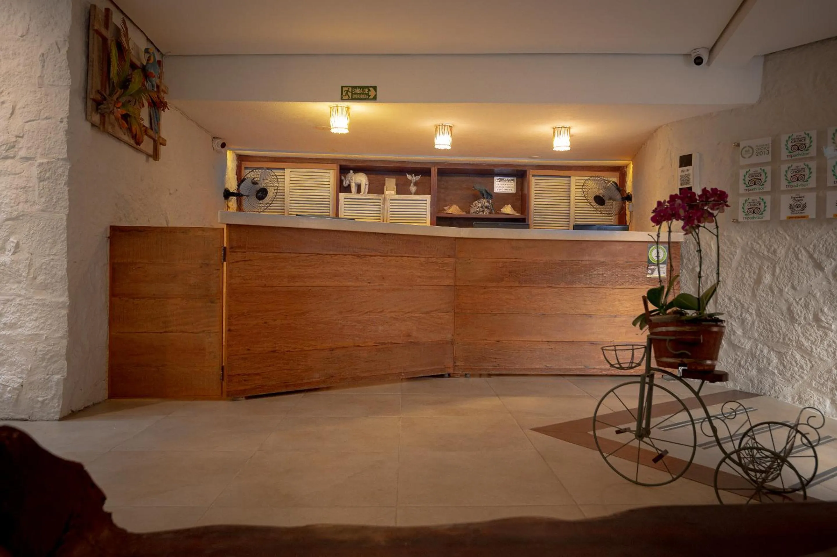 Lobby or reception in Porto Pacuíba Hotel
