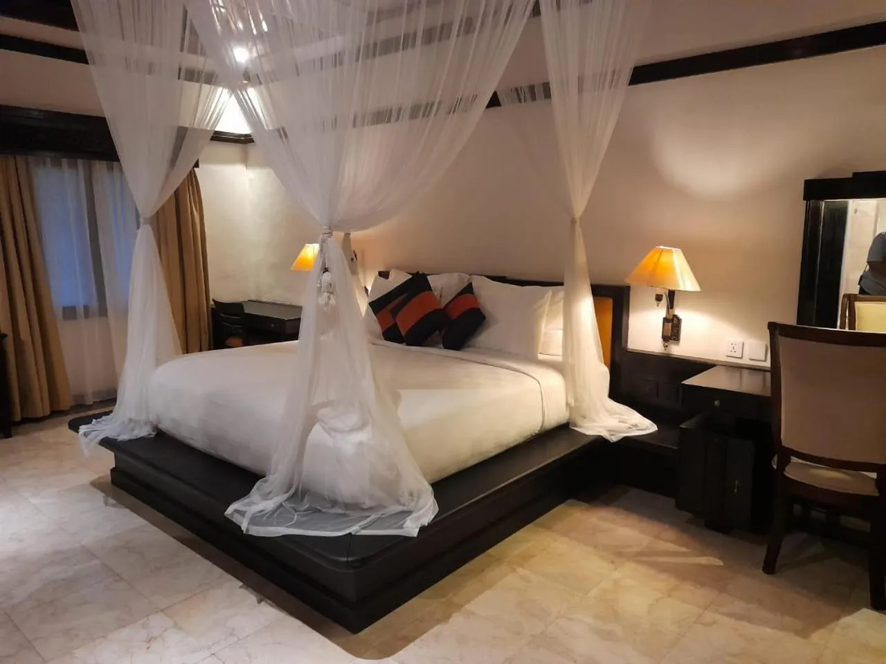 Bed in The Royal Beach Seminyak Bali