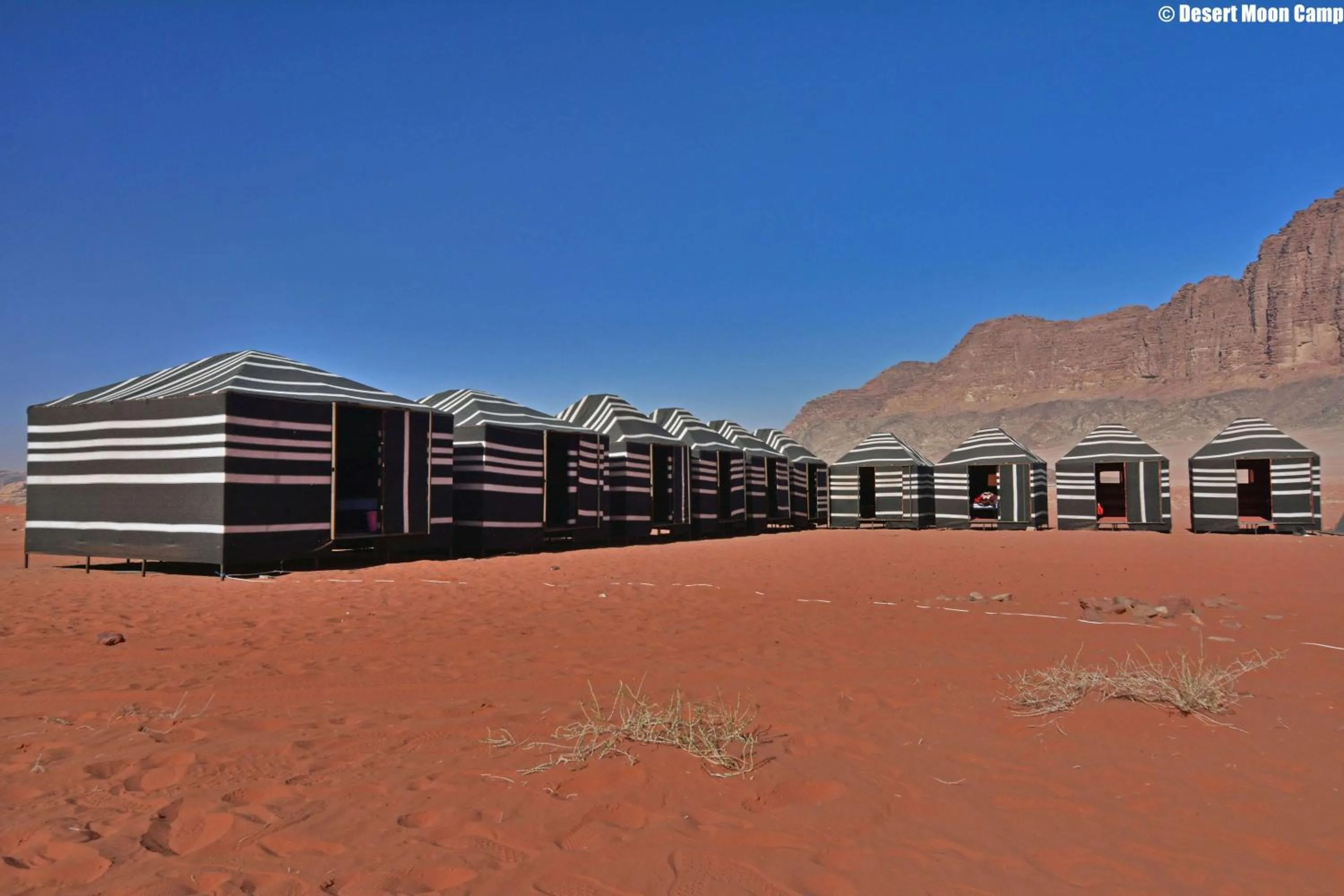 Natural landscape in Desert Moon Camp